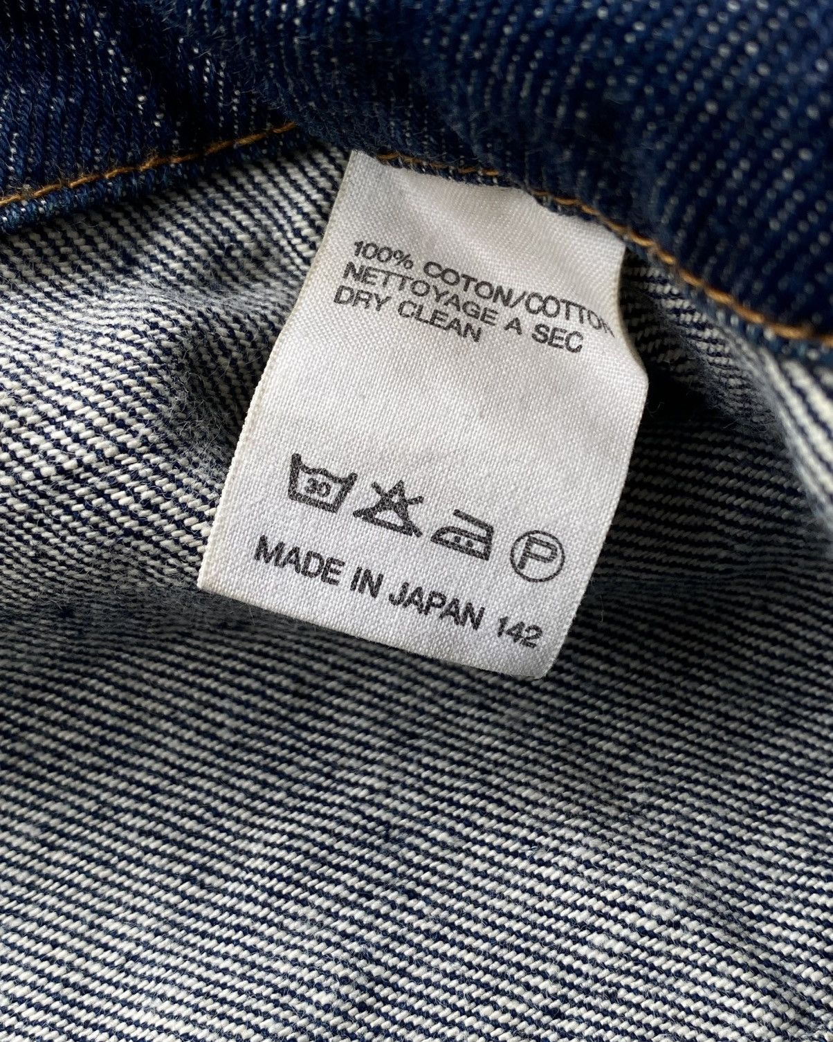 A.P.C. 🇯🇵Vtg A.P.C Type 2 Selvedge Redline Denim Jacket Size US S / EU 44-46 / 1 - 9 Thumbnail