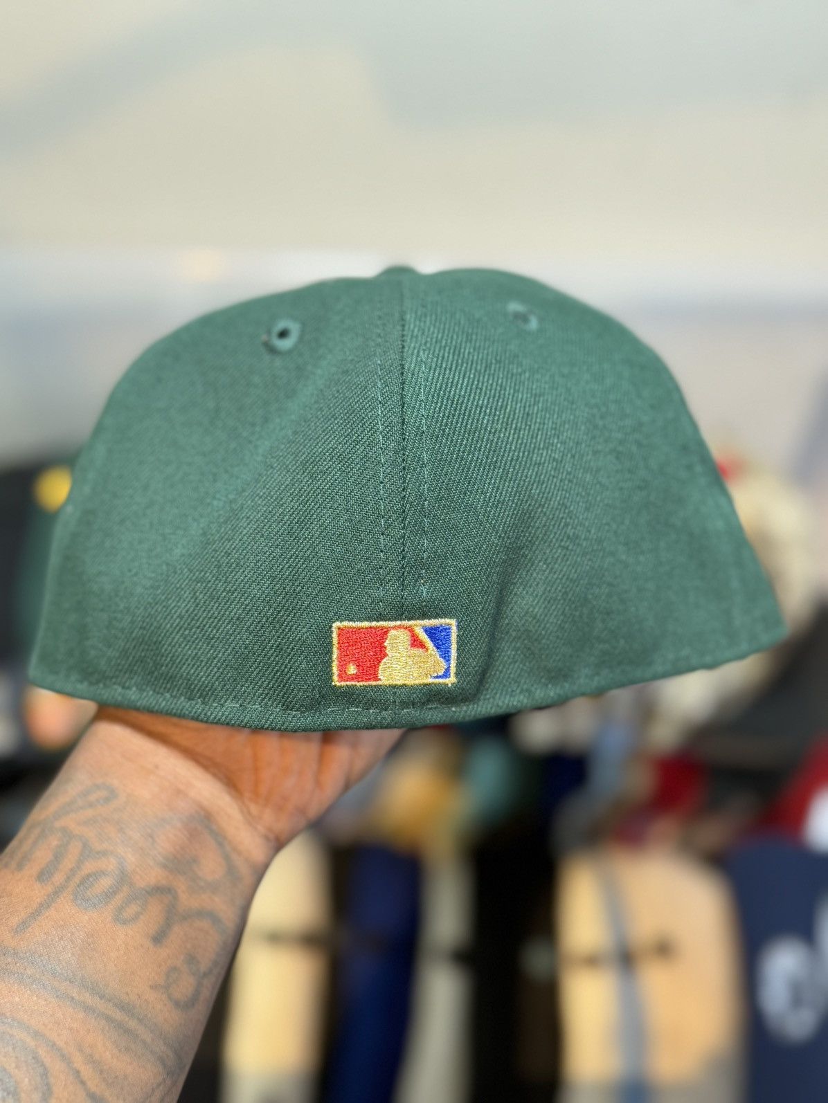 Hat Club × MyFitteds × New Era 7 1/4 Chi. Cubs Wrigley Field “Lucky Charms ST. Patrick Day” Size ONE SIZE - 4 Thumbnail