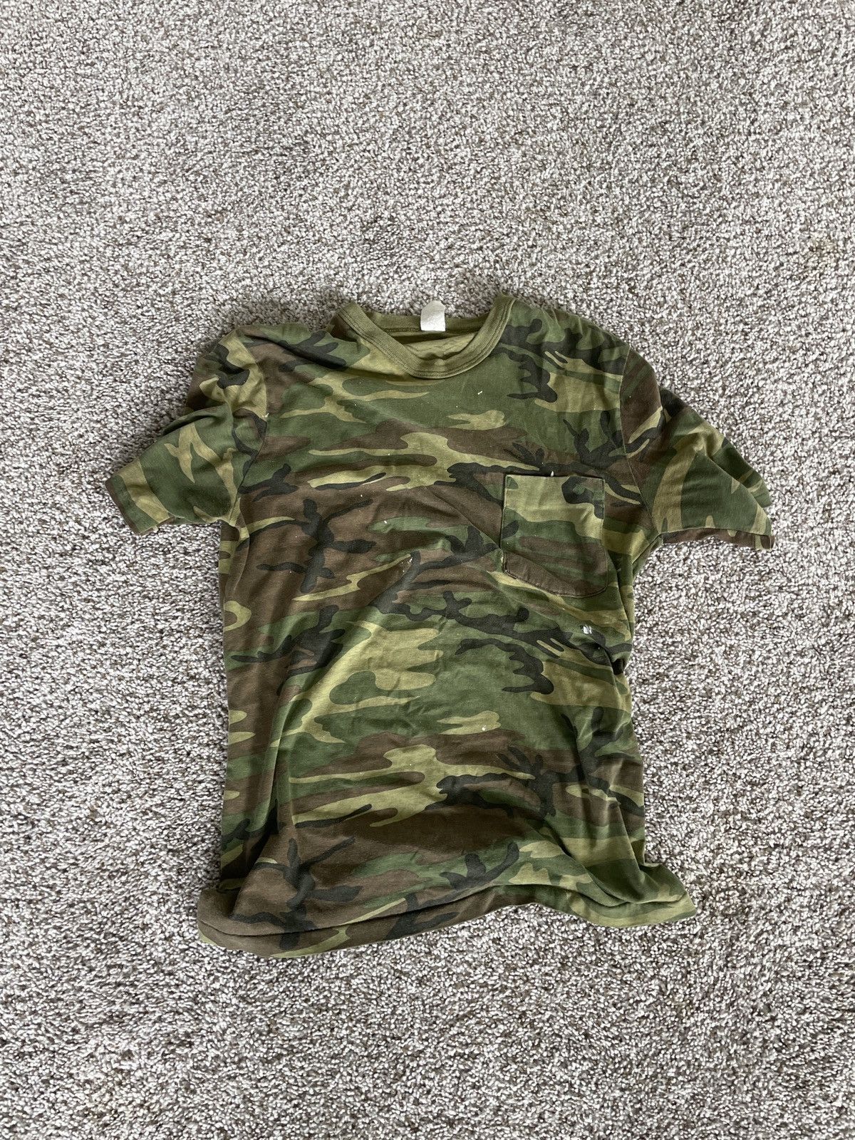 Vintage Military Camo T-Shirt