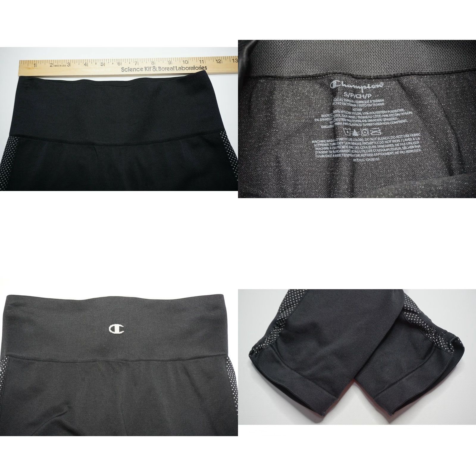 Champion Champion Women Small Play Like A Champion Nylon Stretch Blend Athletic Leggings Nike Shirts Size 28" / US 6 / IT 42 - 8 Thumbnail