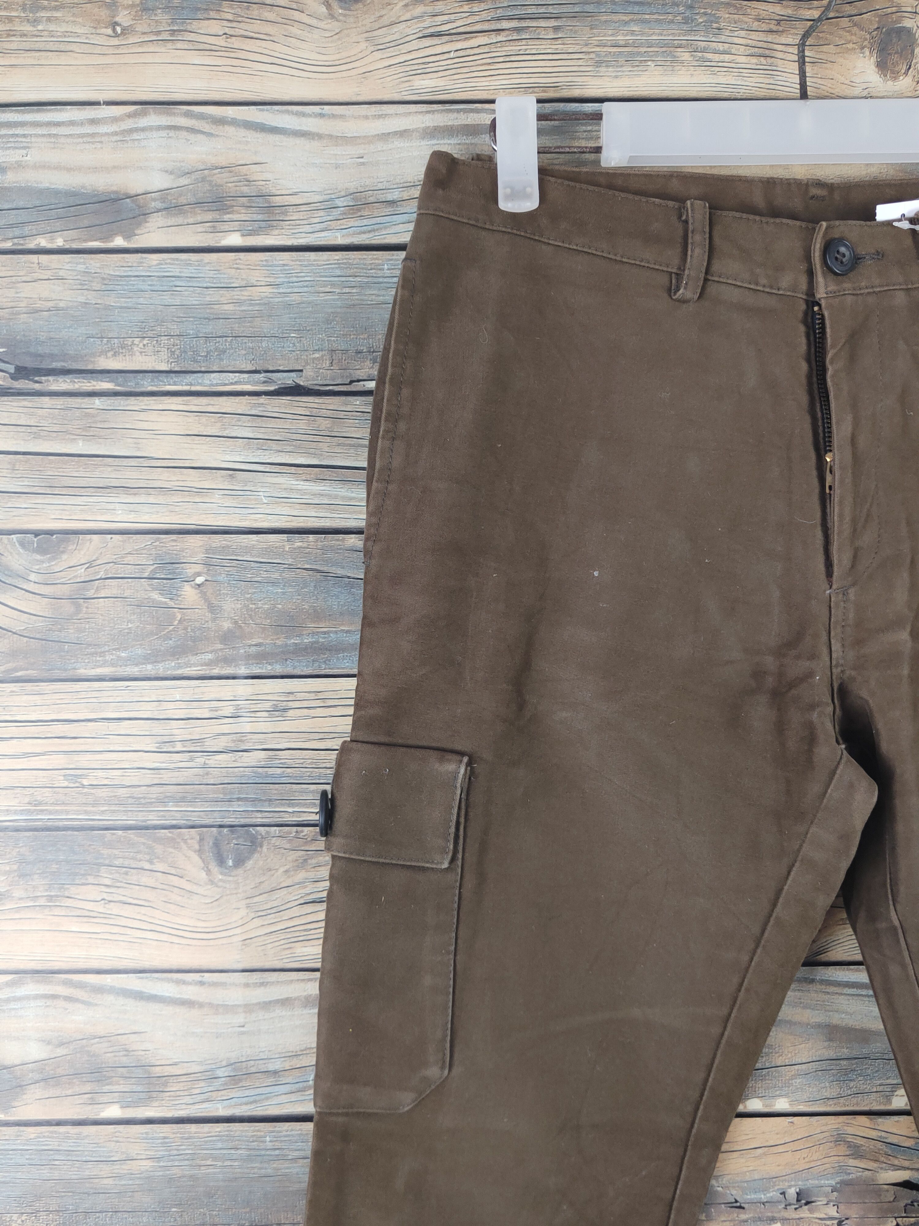 Edition Japan DL Studio Oribe Brown Multipocket Tactical Cargo Pants #1881 Size US 30 / EU 46 - 3 Thumbnail