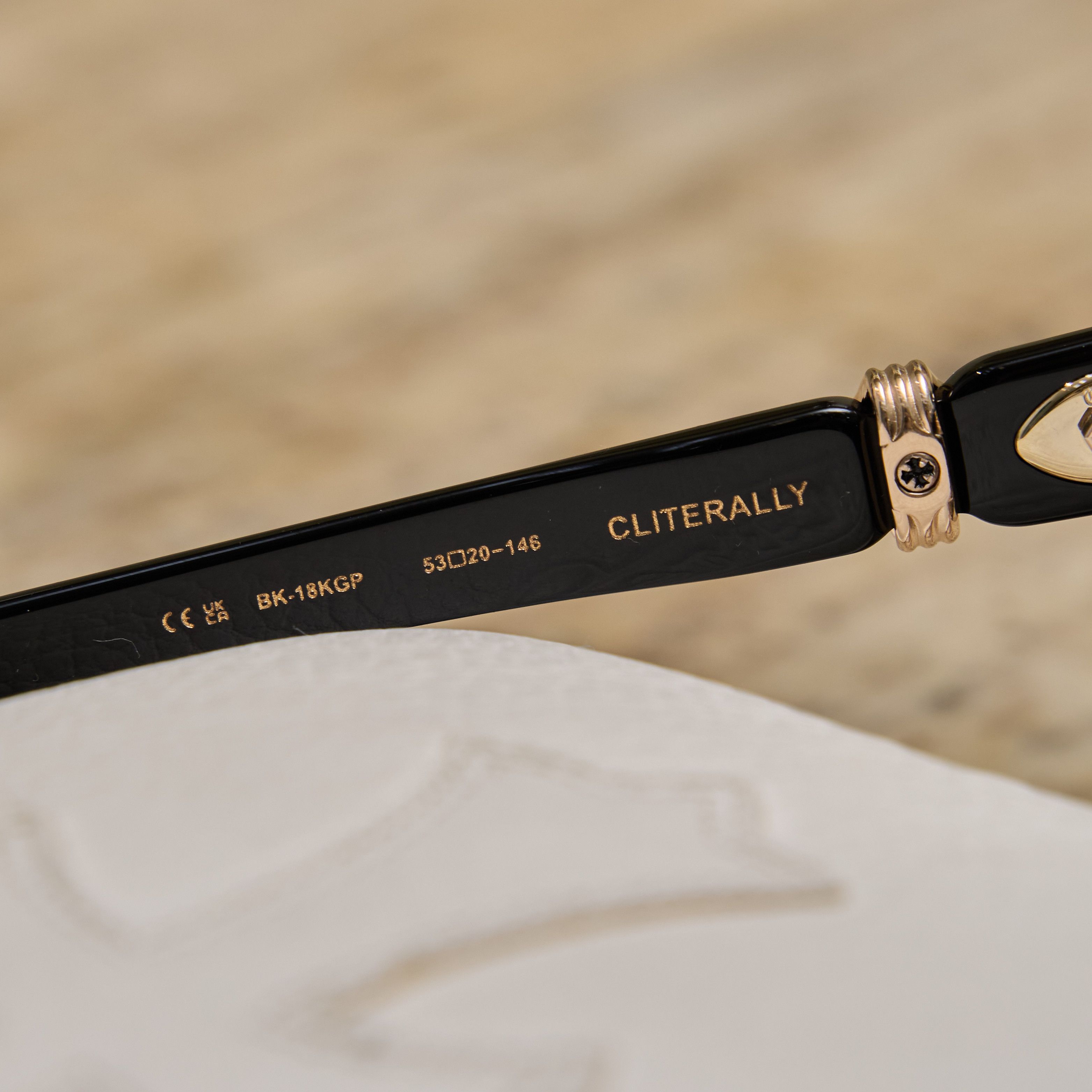 Chrome Hearts CHROME HEARTS CLITERALLY BLACK/18KGP Size ONE SIZE - 5 Thumbnail
