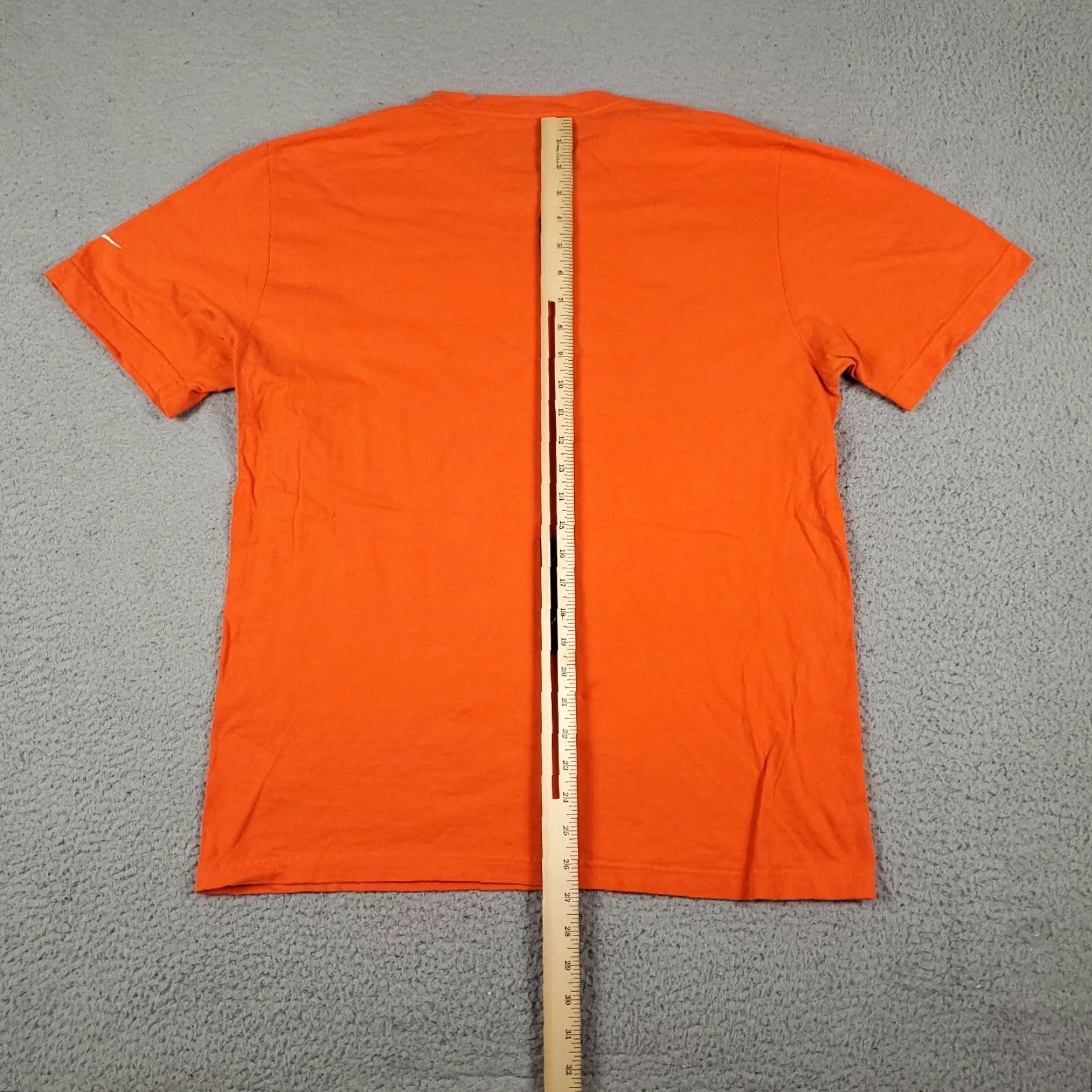 Nike Nike Spell Out Orange Casual T-Shirt Mens Large Size US L / EU 52-54 / 3 - 6 Thumbnail