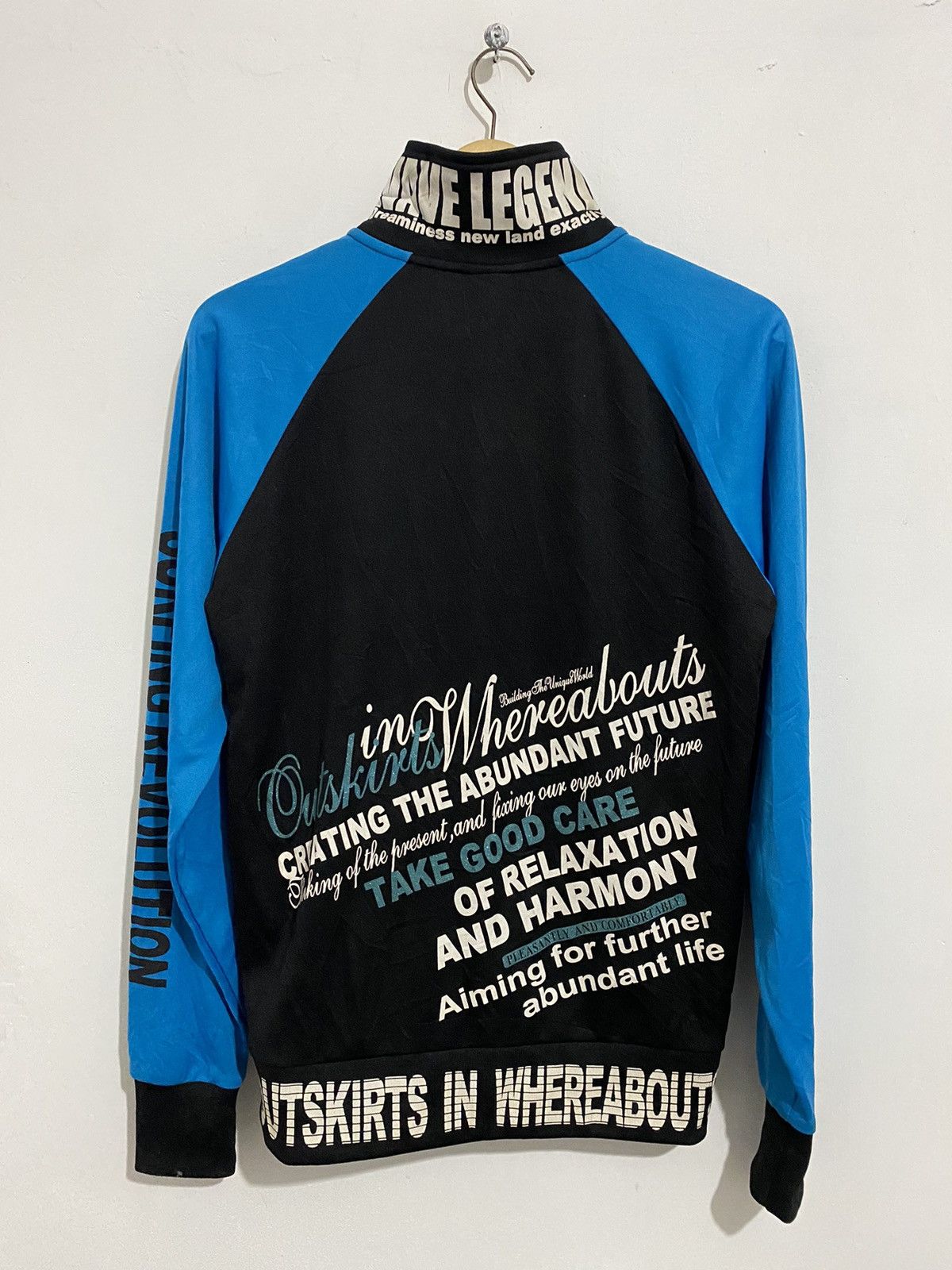 If Six Was Nine × Japanese Brand × Le Grande Bleu (L.G.B.) Japanese timestep poem glitter archived tracktop Size US L / EU 52-54 / 3 - 5 Thumbnail