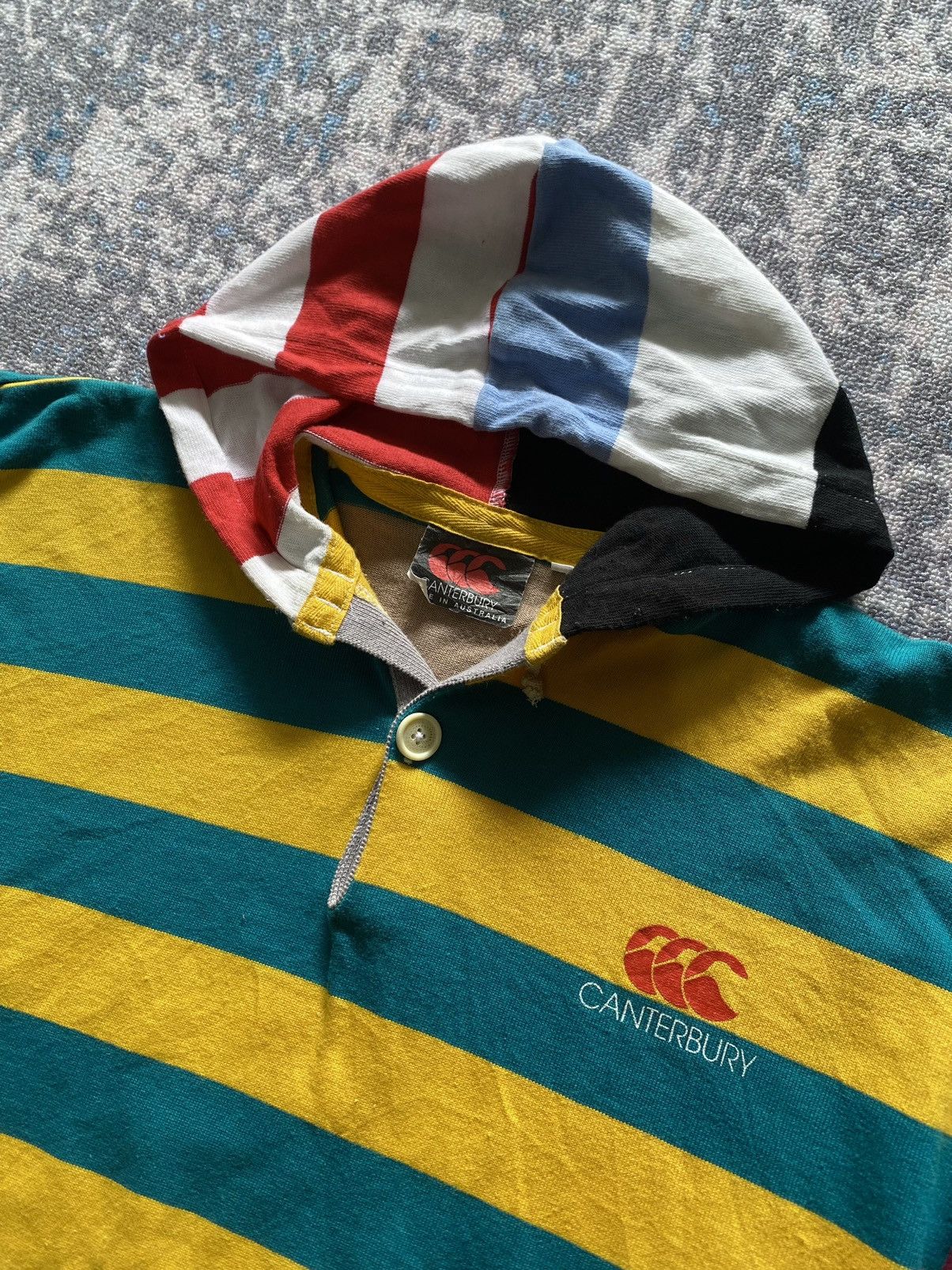 Canterbury of New Zealand × Vintage Vintage Canterbury Rugby With Hoodie Size US M / EU 48-50 / 2 - 5 Thumbnail
