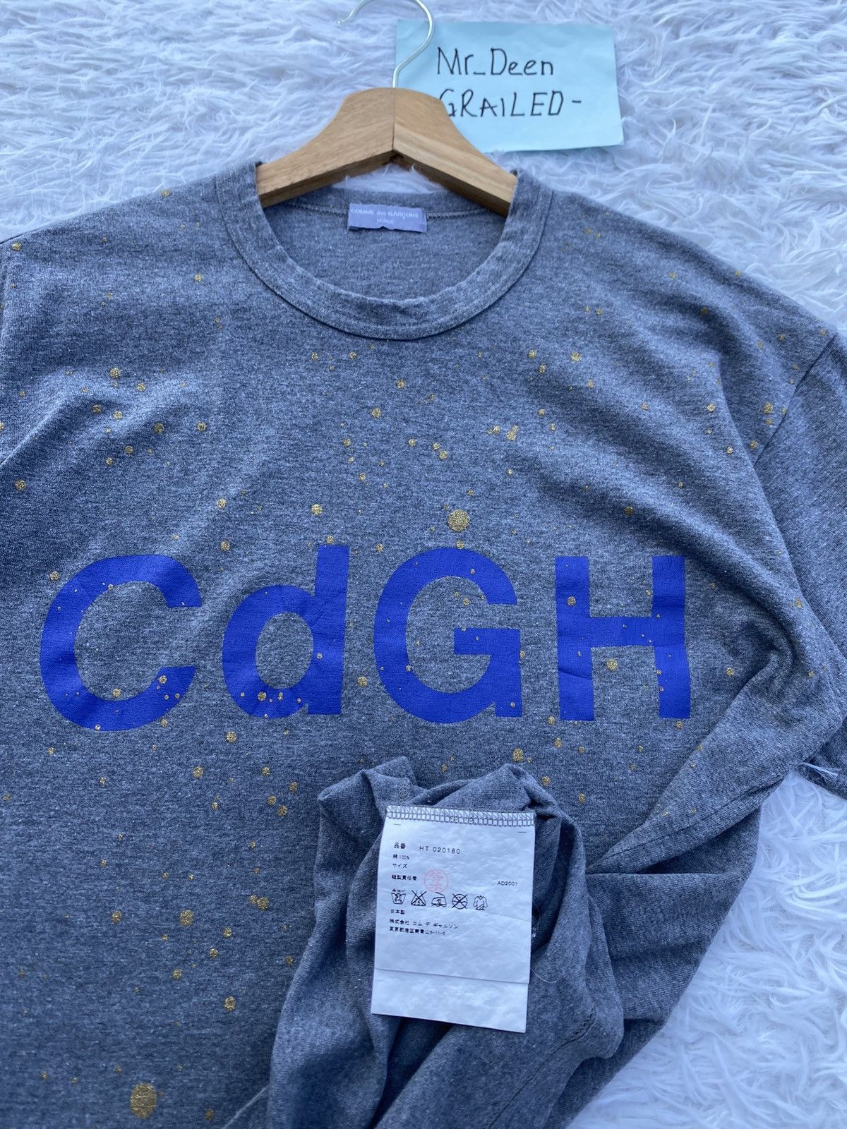 Comme des Garcons Rare Vintage AD2001 CDGH Comme Des Garcons Homme Tshirt Size US M / EU 48-50 / 2 - 11 Thumbnail