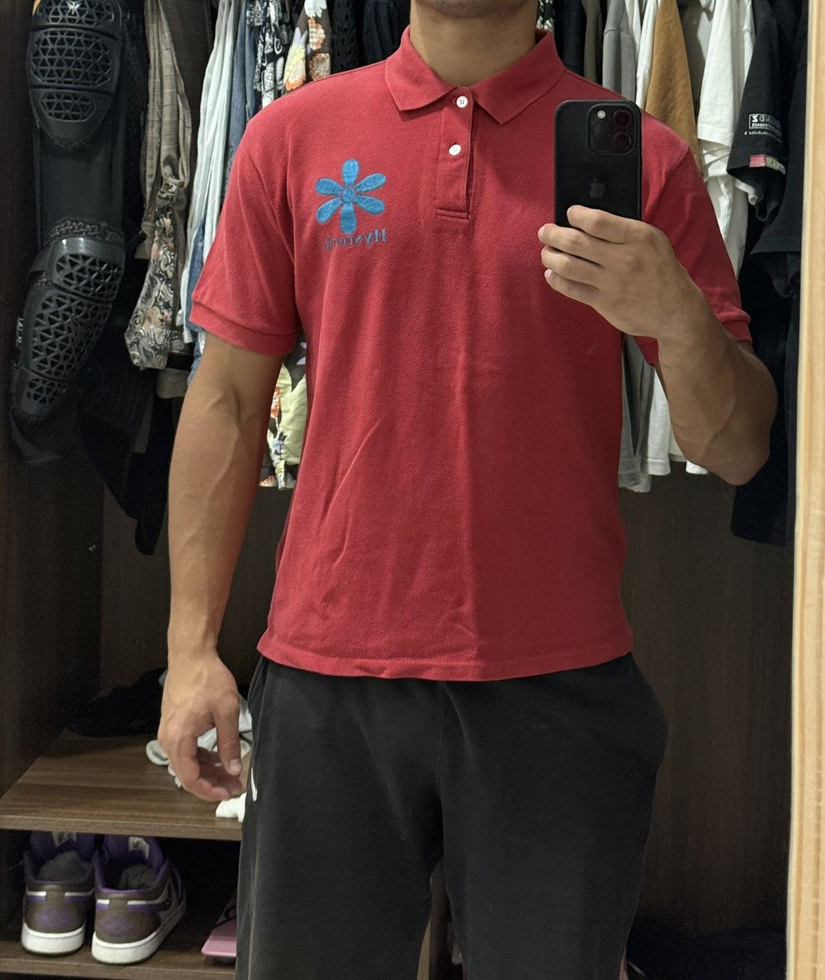 Hysteric Glamour 90’s HYSTERIC GLAMOUR RAREVINTAGE Y2KRETRO RUGBY POLO TSHIRT Size US S / EU 44-46 / 1 - 2 Thumbnail