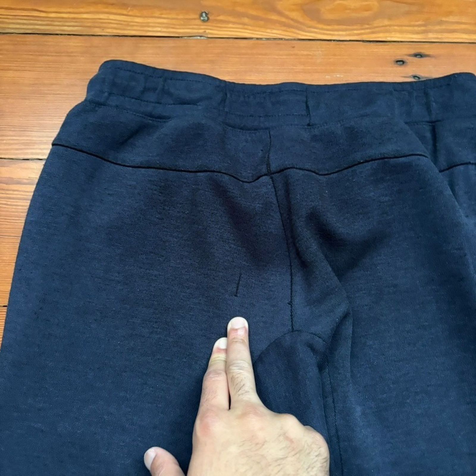 Nike × Vintage Nike Tech Fleece Jogger Pants Men's Size S Sweatpants WORN Size US 30 / EU 46 - 12 Thumbnail