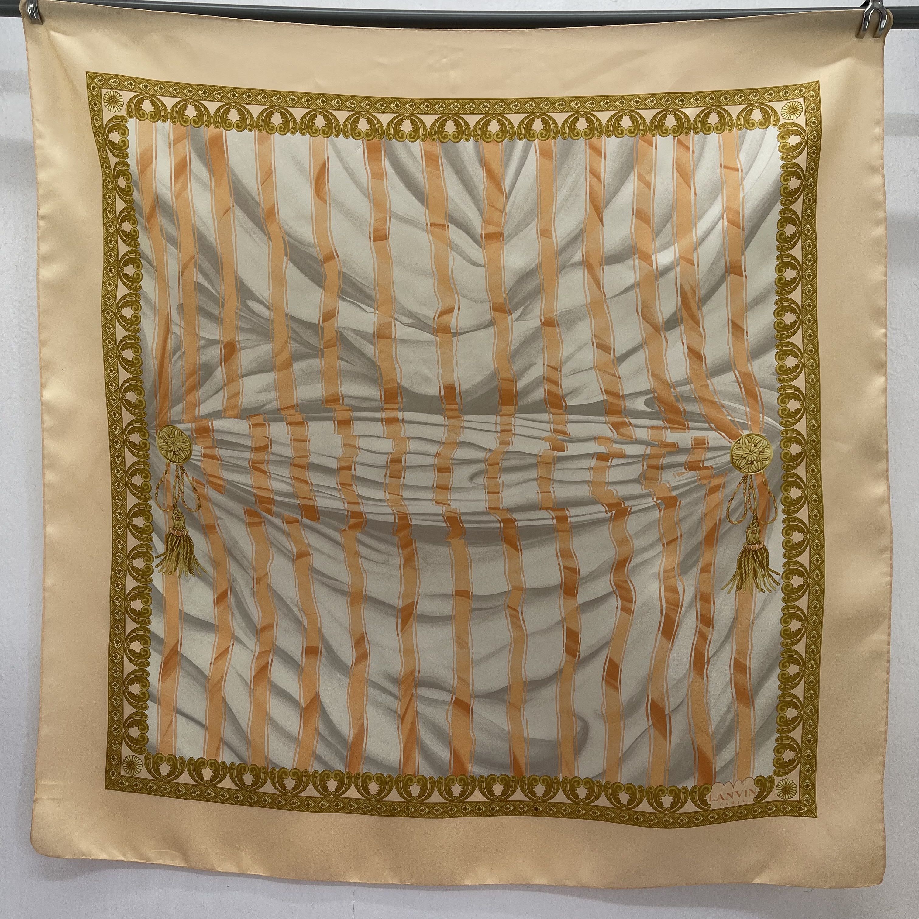 Lanvin Vintage Lanvin Silk Scarf Babushka - S7033 Size ONE SIZE - 4 Thumbnail
