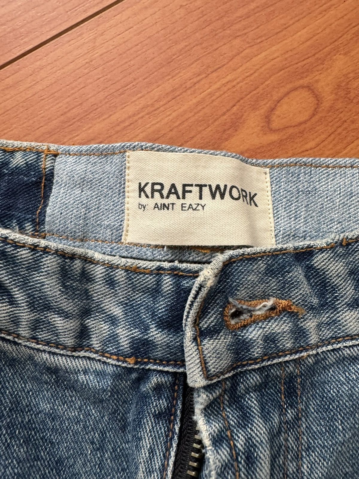 Other Kraftwork denim flared pants Size US 30 / EU 46 - 3 Thumbnail