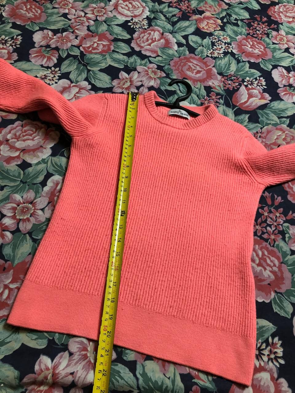 Stone Island Stone Island Pink Hand-Sprayed Knit Jumper Size XS / US 0-2 / IT 36-38 - 11 Thumbnail