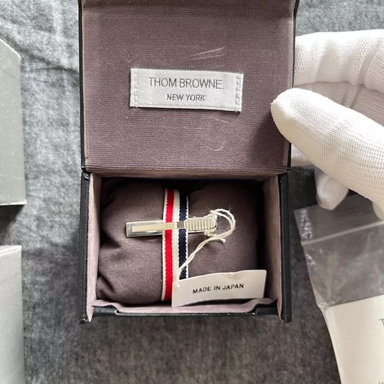 Thom Browne Thom Browne Long length bow tie clip Size ONE SIZE - 7 Thumbnail