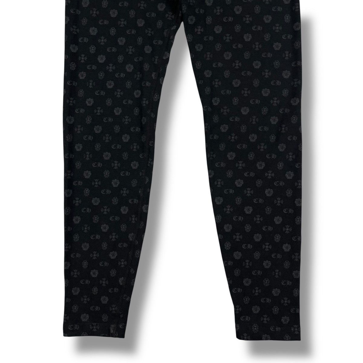 Chrome Hearts Chrome Hearts Monogram Fleur Cross Dagger Logo Leggings Size 26" / US 2 / IT 38 - 8 Thumbnail