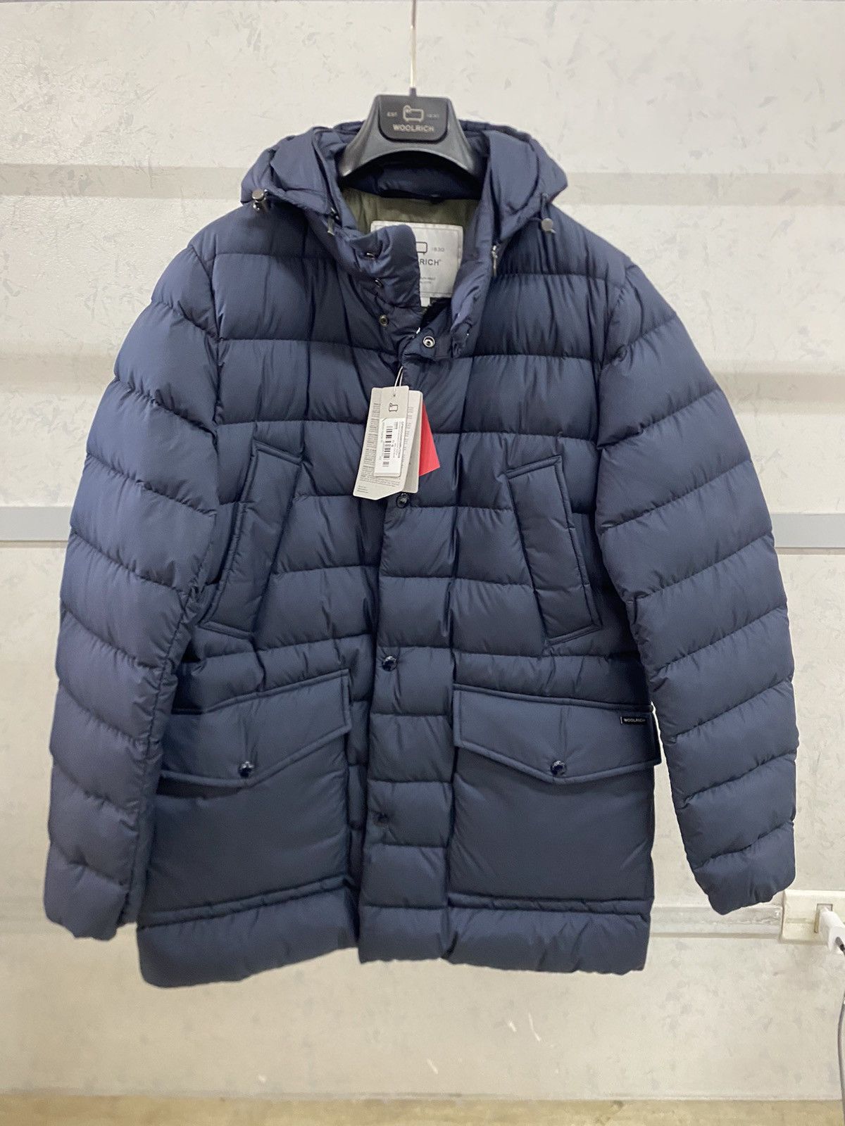 Other Woolrich Sierra Detechable Hood Down Jacket, size S, blue, Size US S / EU 44-46 / 1 - 1 Thumbnail