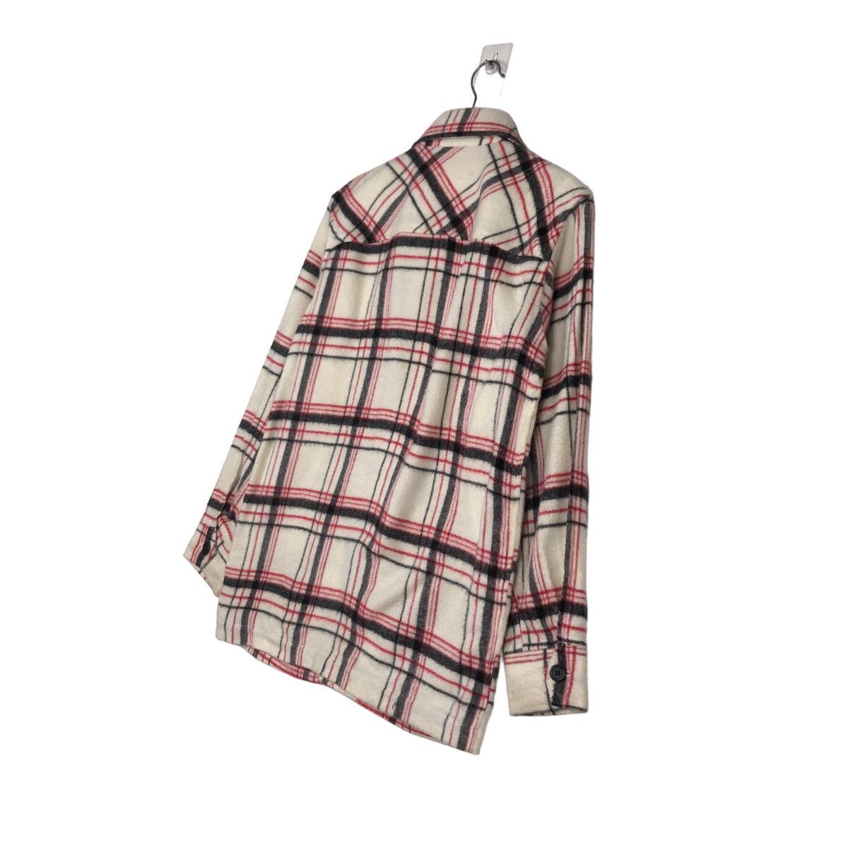 Japanese Brand 🔥Vintage Wool Shirt Flannel Jacket Mozz Tartan Design Size US M / EU 48-50 / 2 - 10 Thumbnail