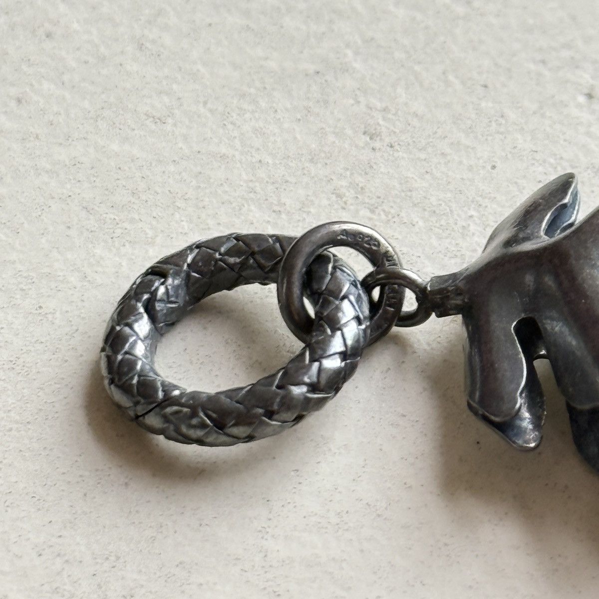 Bottega Veneta Bottega Veneta Silver Pendant Charm Size ONE SIZE - 7 Thumbnail
