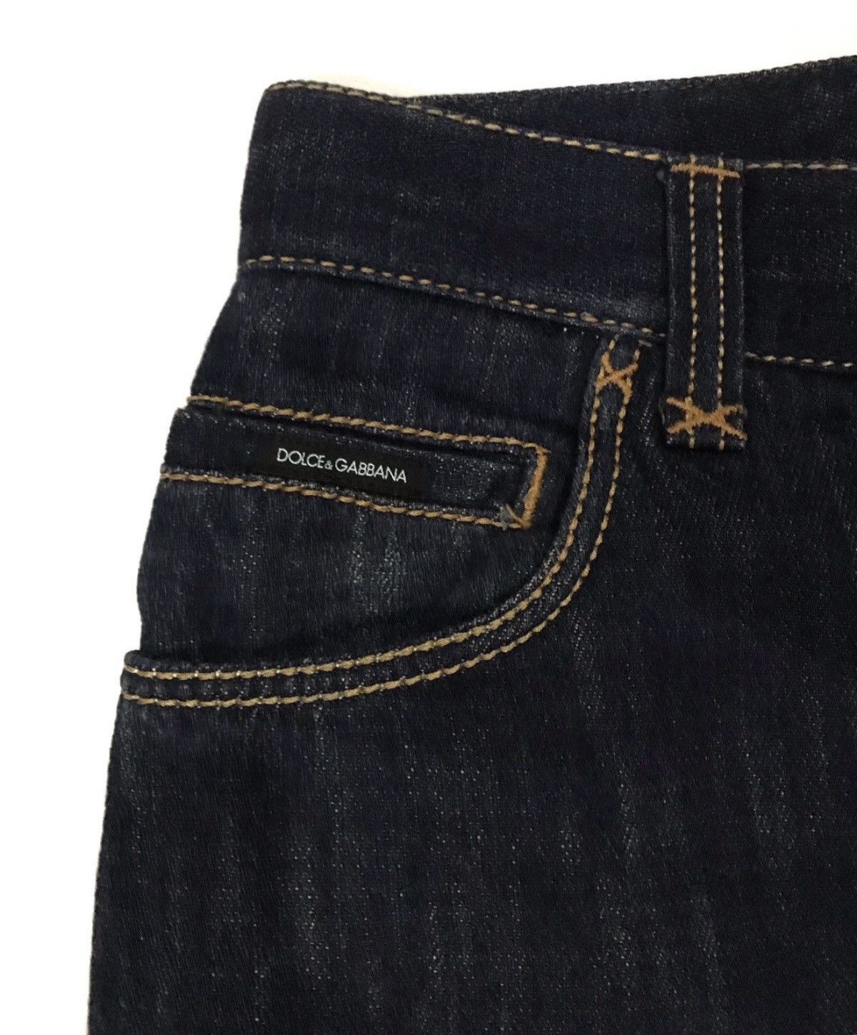 Dolce & Gabbana Dolce & Gabanna D&G 17 Loose Denim Jeans Made in Italy Size US 31 - 3 Thumbnail