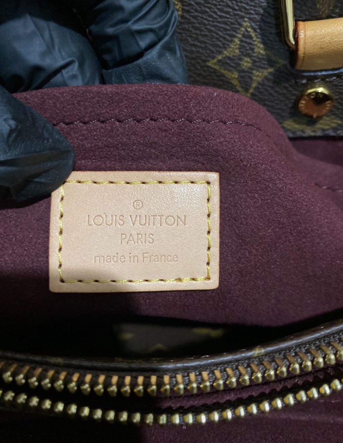 Louis Vuitton Montaigne MM Monogram Canvas Handle Bag Brown Size ONE SIZE - 8 Thumbnail