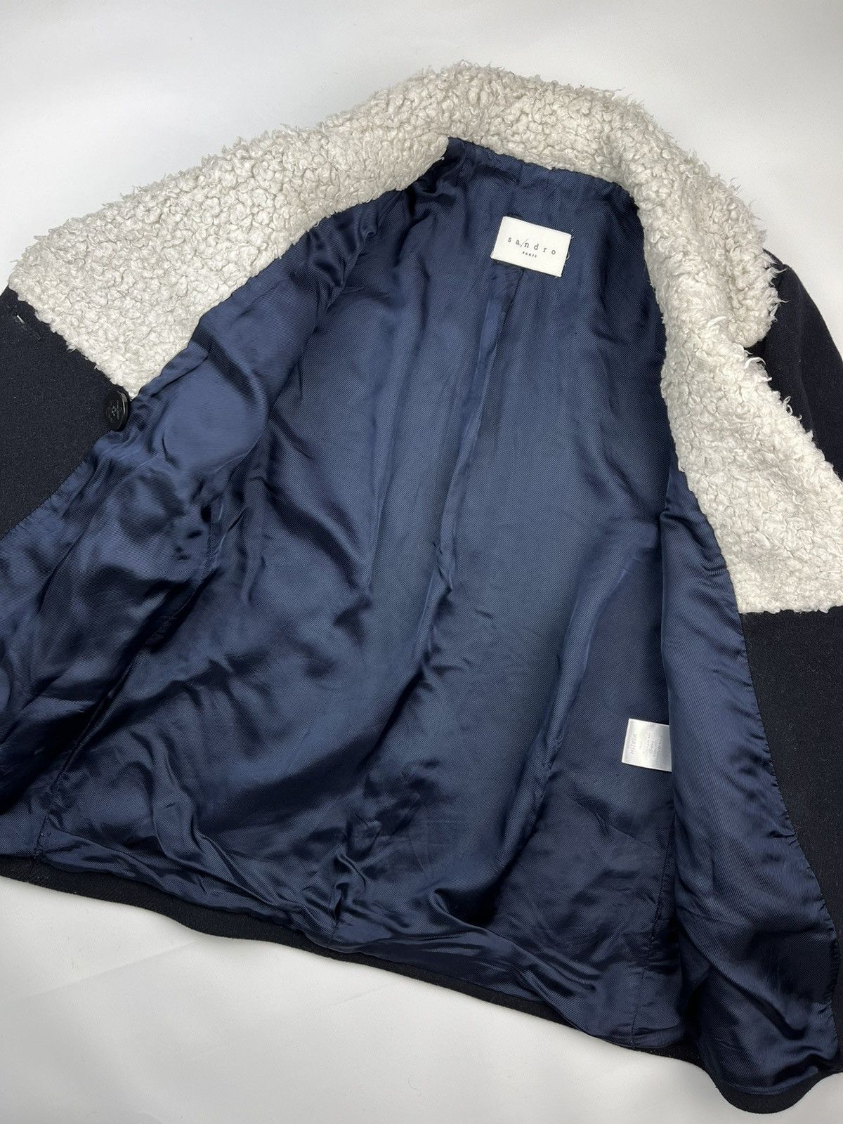 Sandro Sandro Paris wool coat M8825H Size XS / US 0-2 / IT 36-38 - 5 Thumbnail