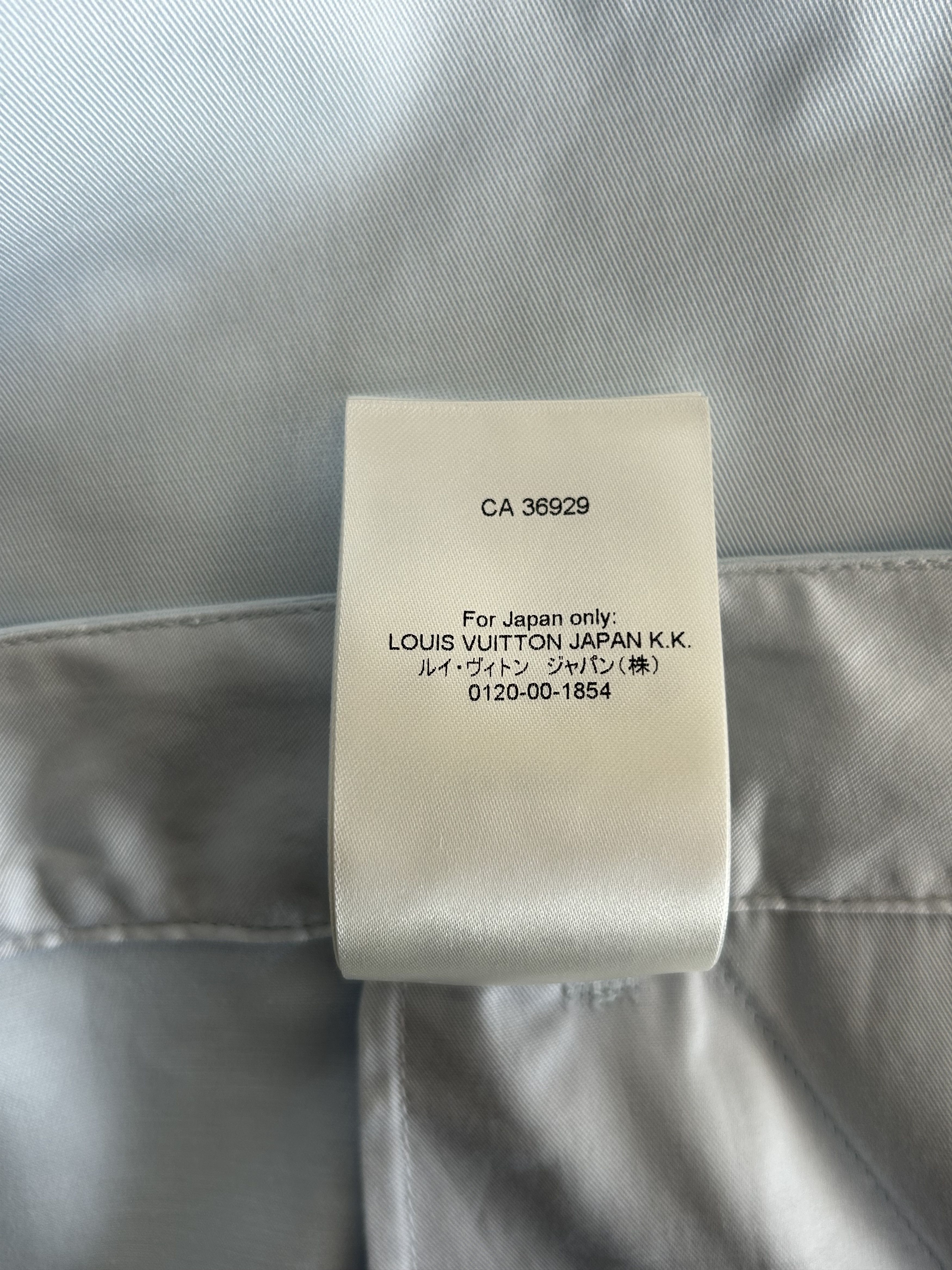 Louis Vuitton Louis Vuitton Light Blue Monogram Cargo Shorts Size US 38 / EU 54 - 7 Thumbnail