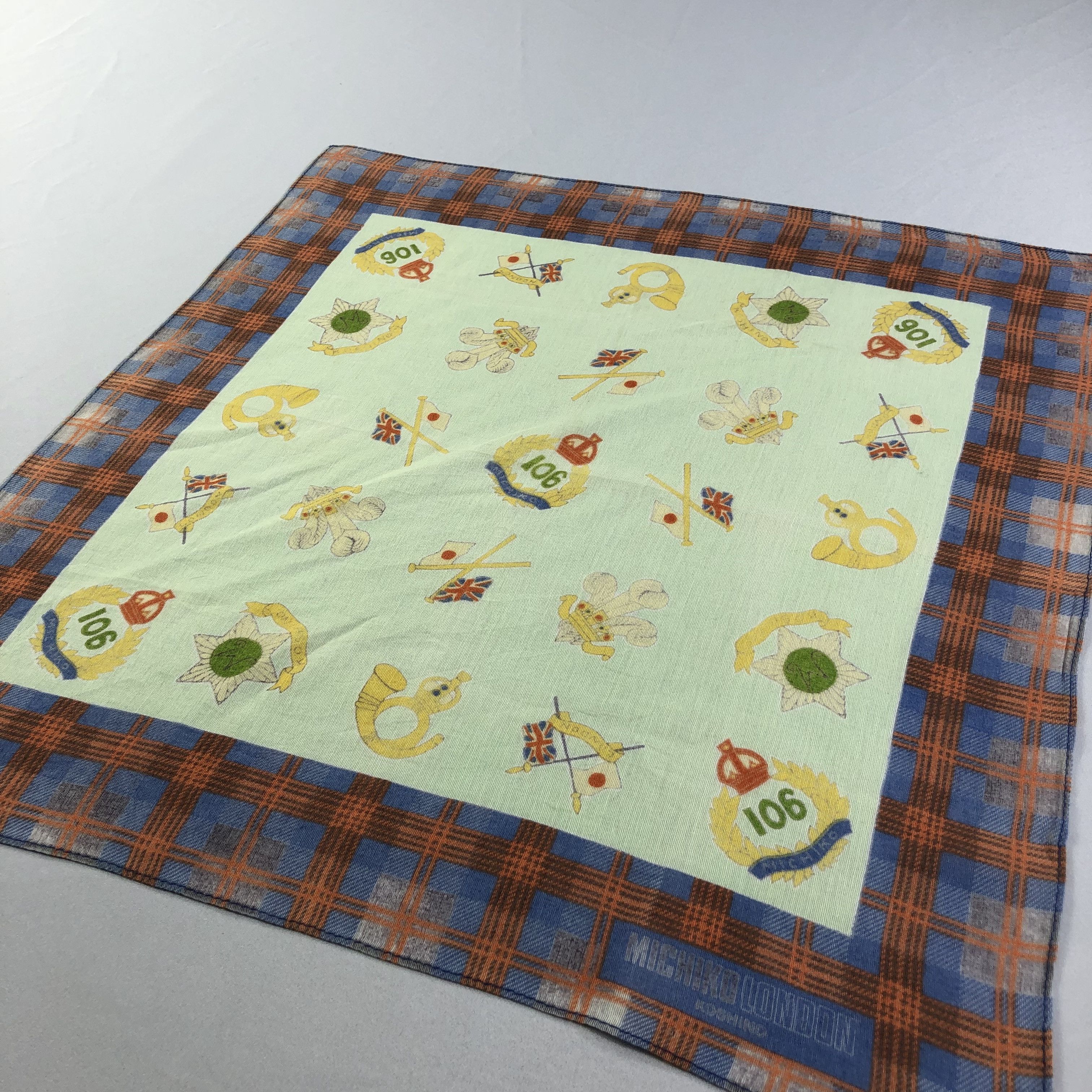 Japanese Brand Michiko London Handkerchief Neckerchief Bandana H2187 Size ONE SIZE - 3 Thumbnail