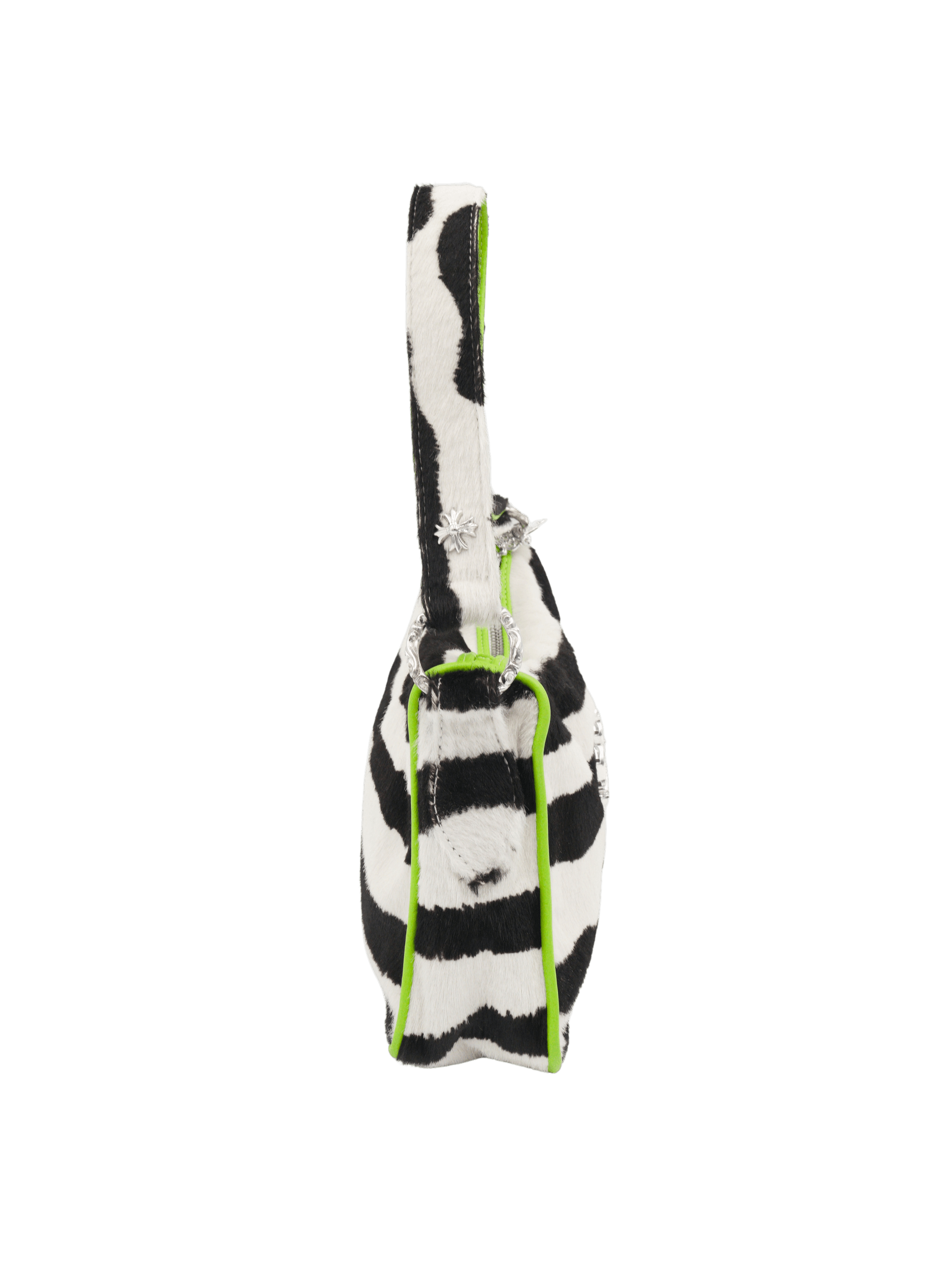 Chrome Hearts Chrome Hearts Pony Hair Zebra Stripe Chicken Nugget Bag Size ONE SIZE - 3 Thumbnail