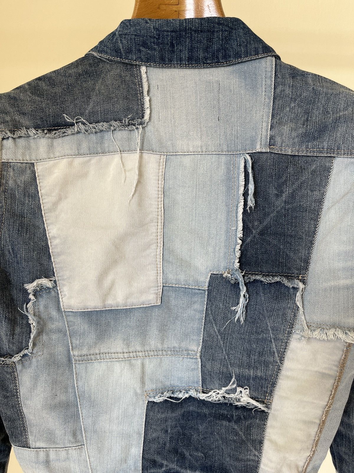 Isabel Marant Isabel Marant Patchwork Denim Jacket Size S / US 4 / IT 40 - 6 Thumbnail