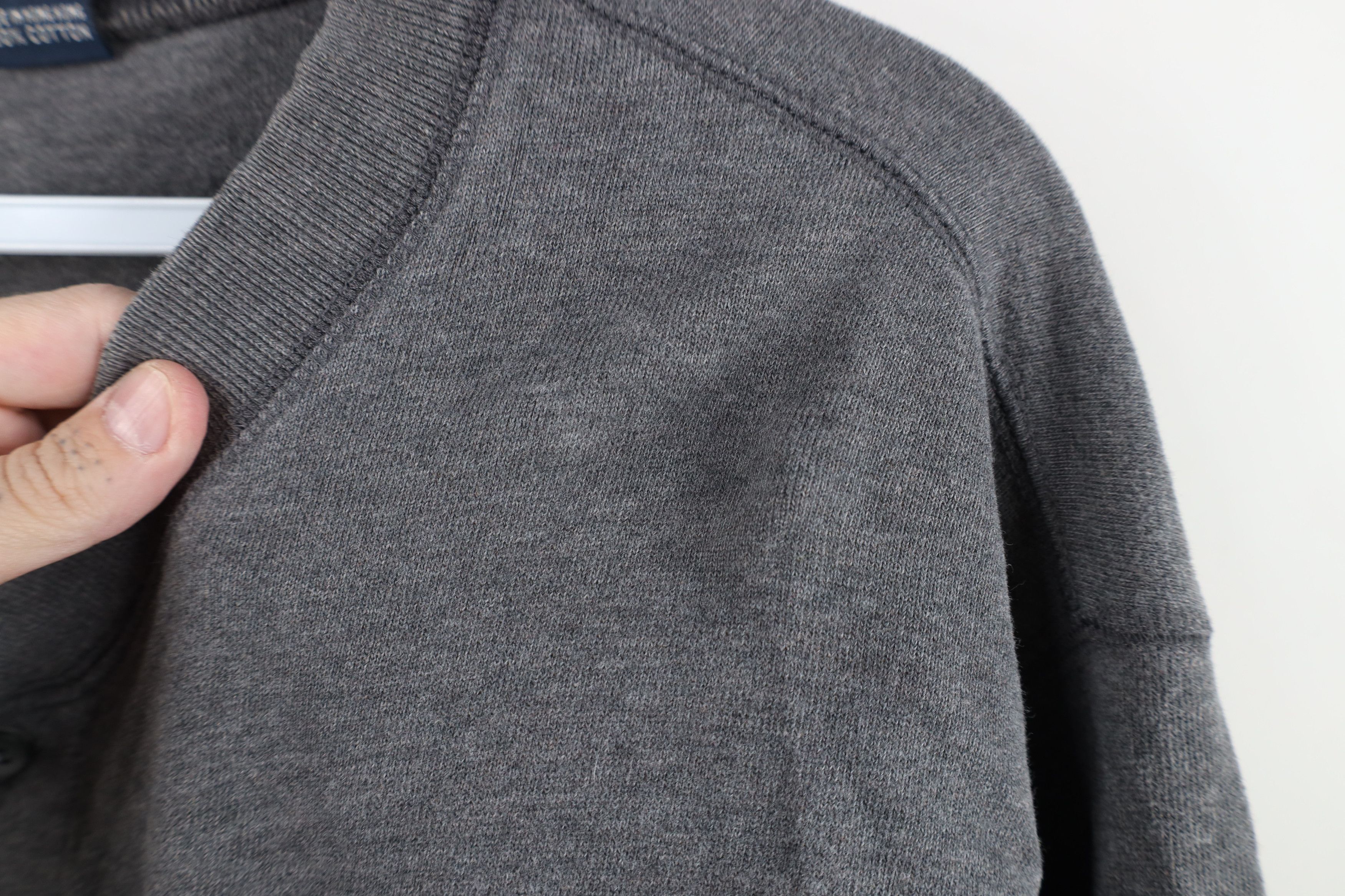 Ralph Lauren Vintage 90s Ralph Lauren Cotton Ribbed Knit Henley T-Shirt Size US XL / EU 56 / 4 - 9 Thumbnail