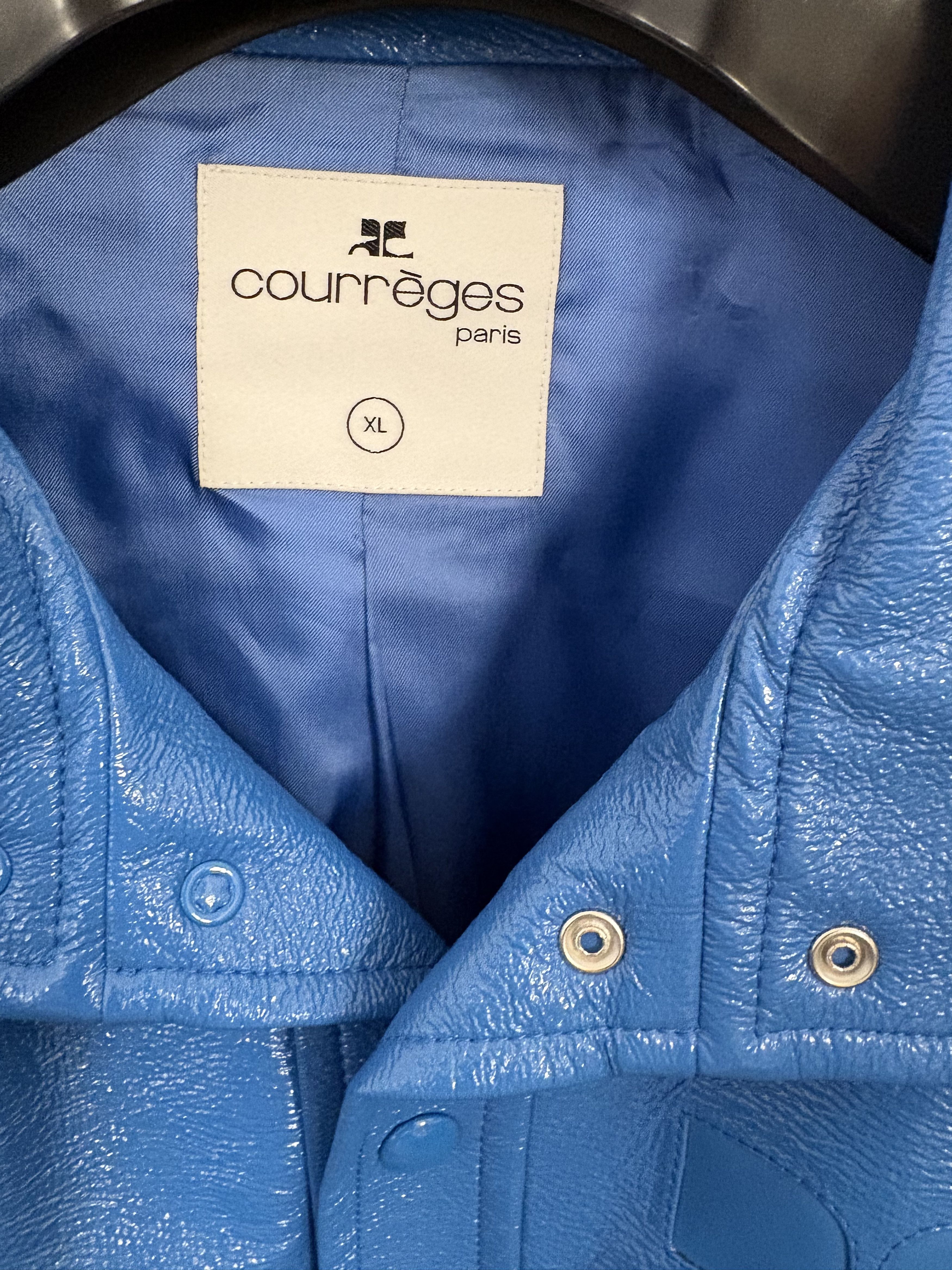 Courreges Courreges jacket men blue Size US XL / EU 56 / 4 - 2 Thumbnail