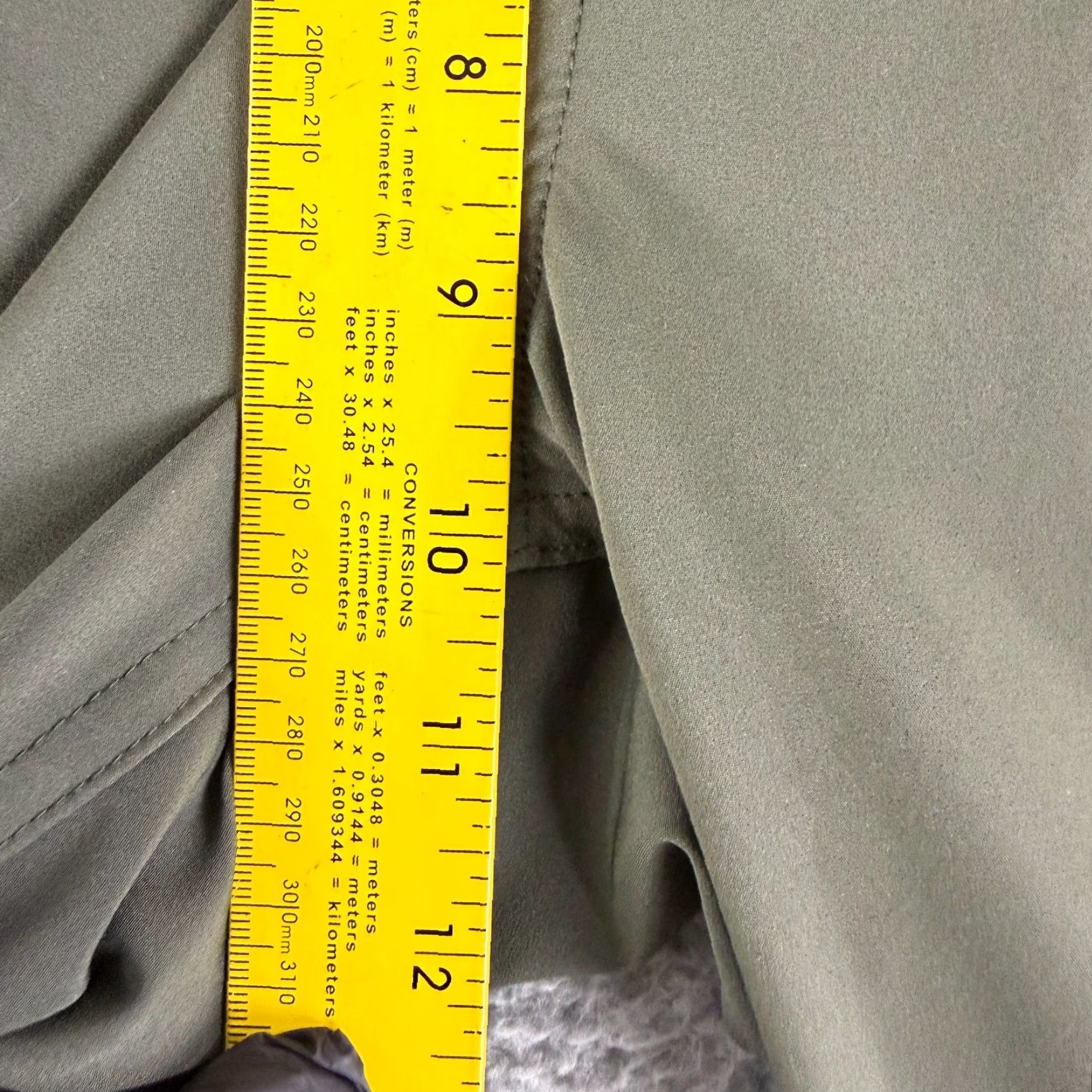 Vintage Cozy Earth Chino Pants Mens Size 30 x 32 Olive Green Straight Leg Stretch Casual Size US 31 - 6 Thumbnail