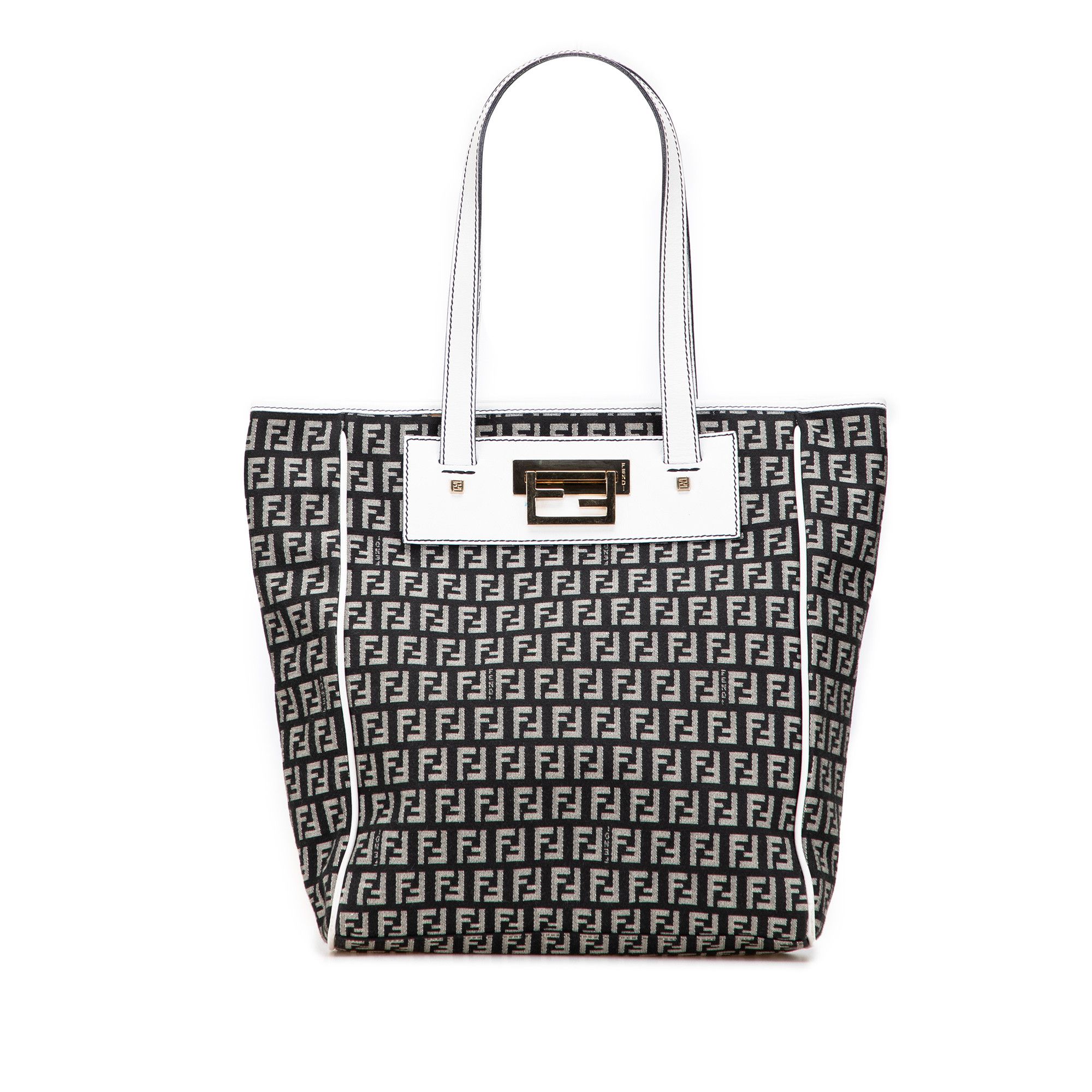 Fendi Zucchino Canvas Tote