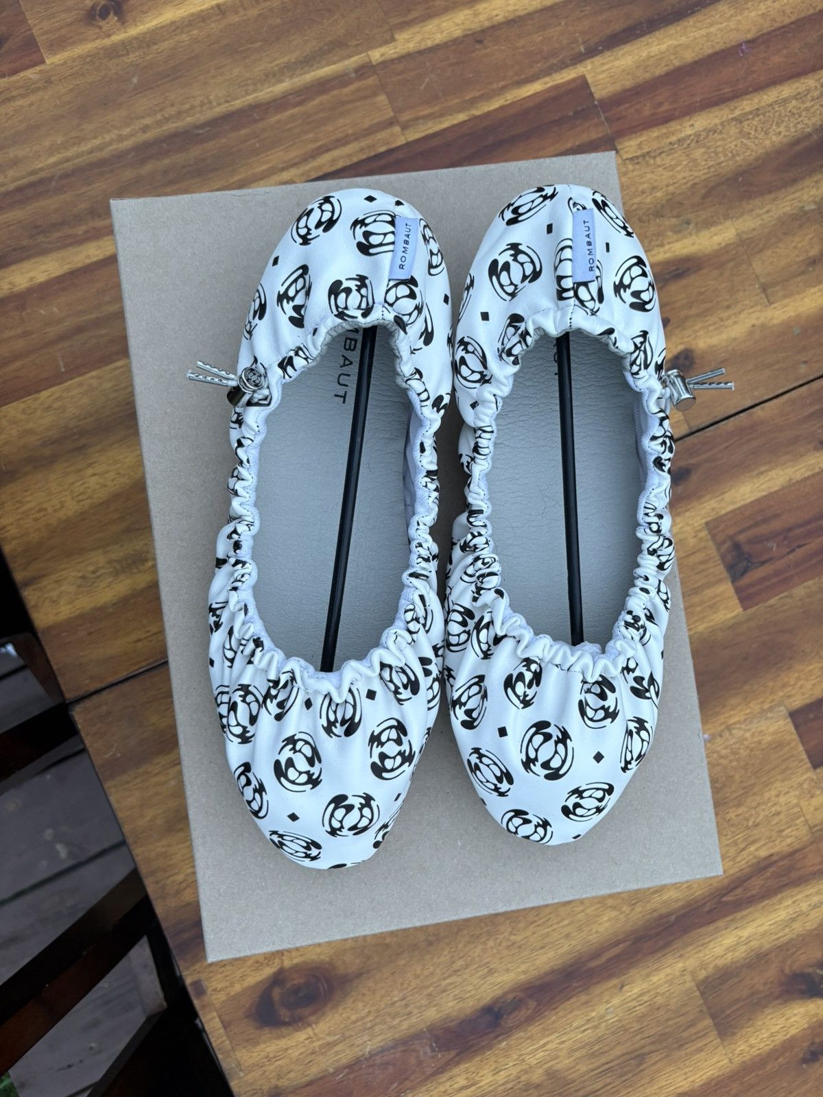 Rombaut Rombaut Ballet Flat Monogram size EU 44 (US 10.5) Size US 10.5 / EU 43-44 - 2 Thumbnail