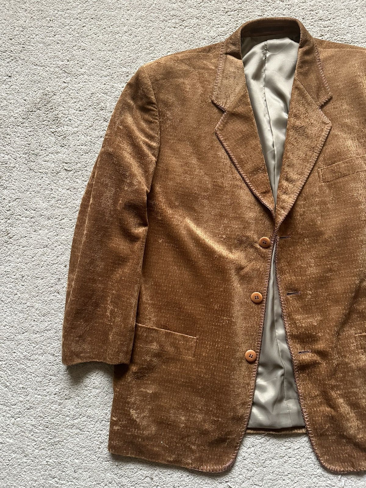 Lanvin × Vintage 1990s Lanvin Paris Classic Loose Cut Blazer Size 38L - 4 Thumbnail
