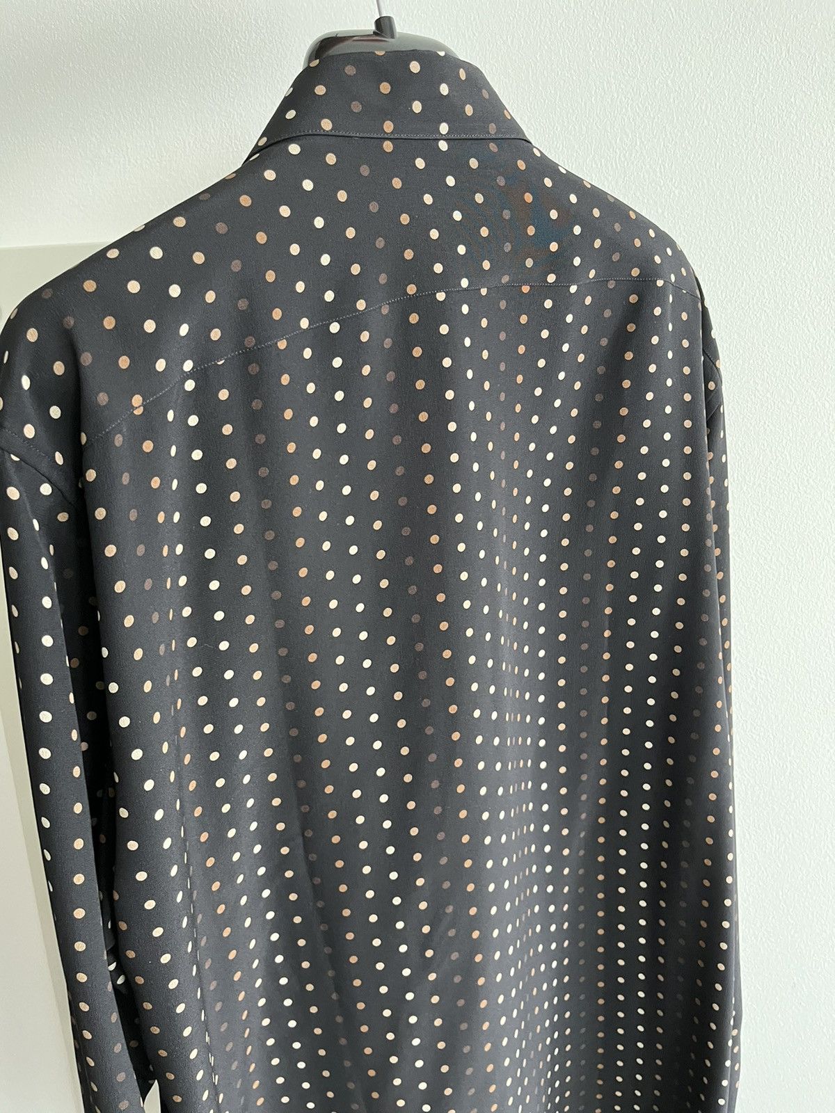 Saint Laurent Paris Saint Laurent Super Runway Silk Shirt Brand New Rare Size US L / EU 52-54 / 3 - 16 Thumbnail