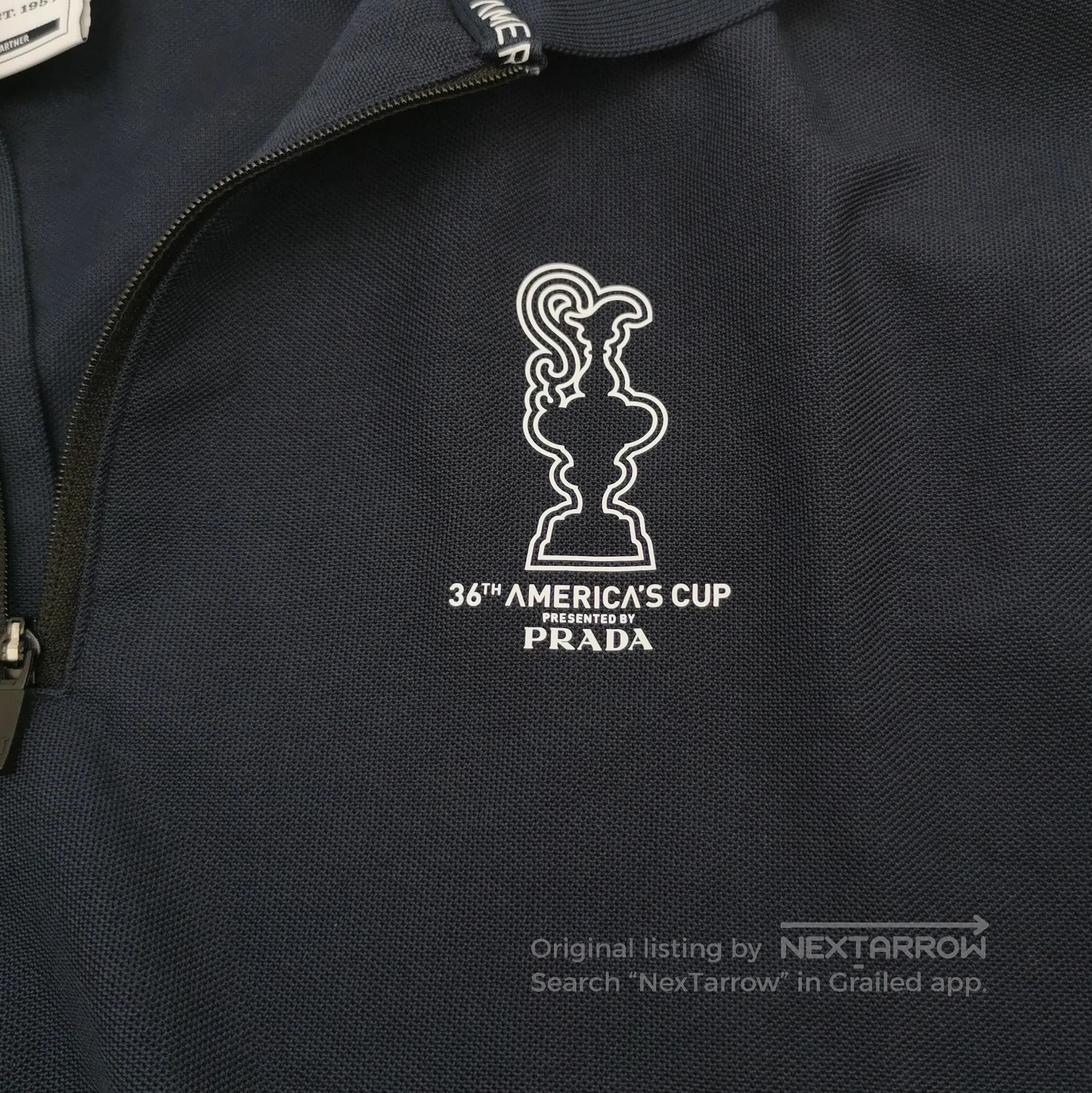 Prada Prada Contrast Striped Polo Shirt for Men . Size L / US 10 / IT 46 - 4 Thumbnail