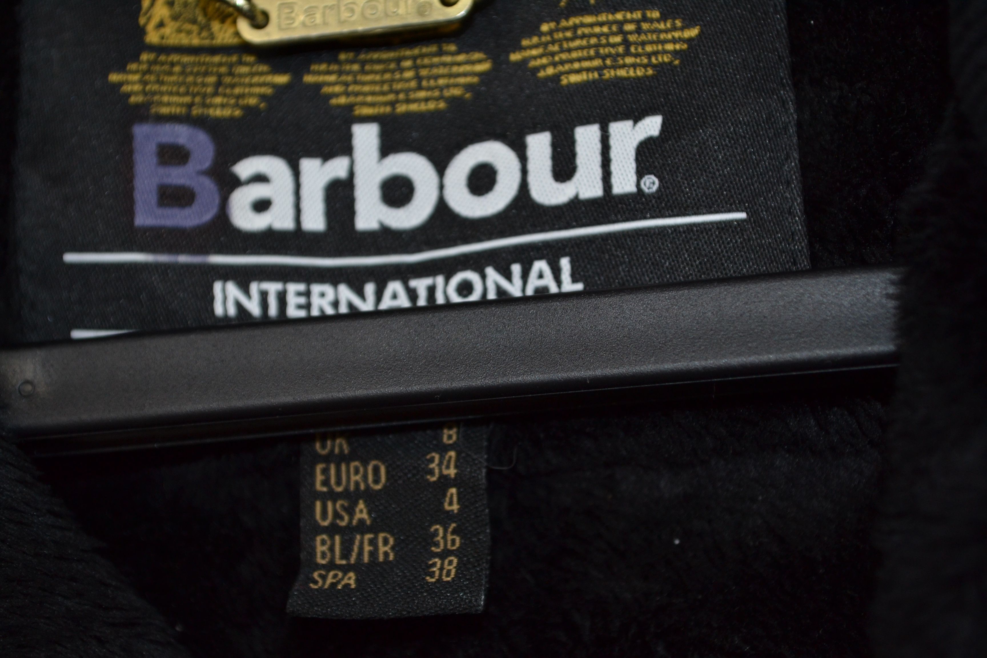 Barbour Barbour International Chicara Wax Jacket Biker Black Streak Size S / US 4 / IT 40 - 5 Thumbnail