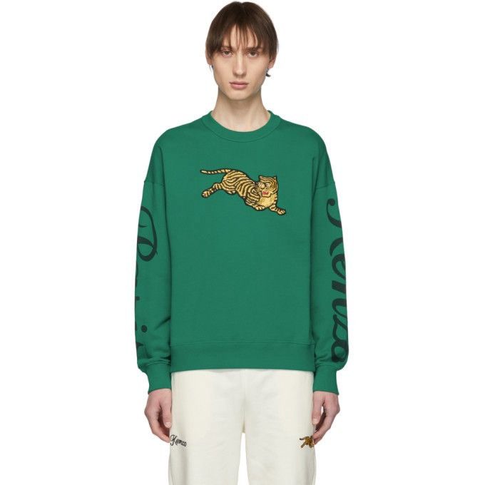 Kenzo 🇫🇷🐅 Kenzo Paris Embroidered Tiger Sweatshirt Rare Retro Y2K Size US M / EU 48-50 / 2 - 3 Thumbnail