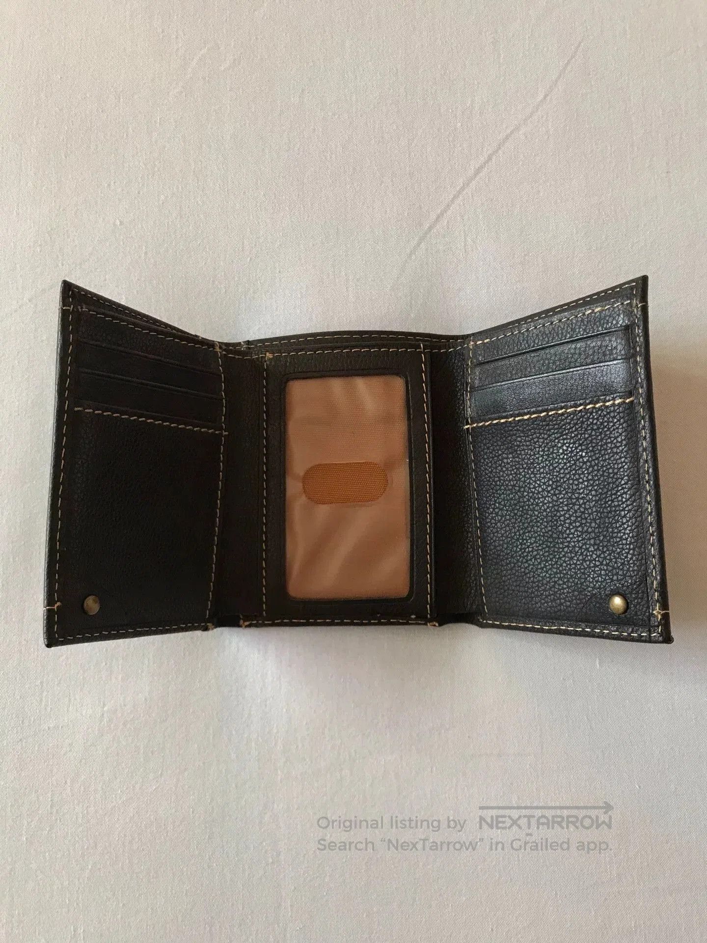 Carhartt Carhartt Main Line Black Lychee Leather Wallet. Size ONE SIZE - 3 Thumbnail