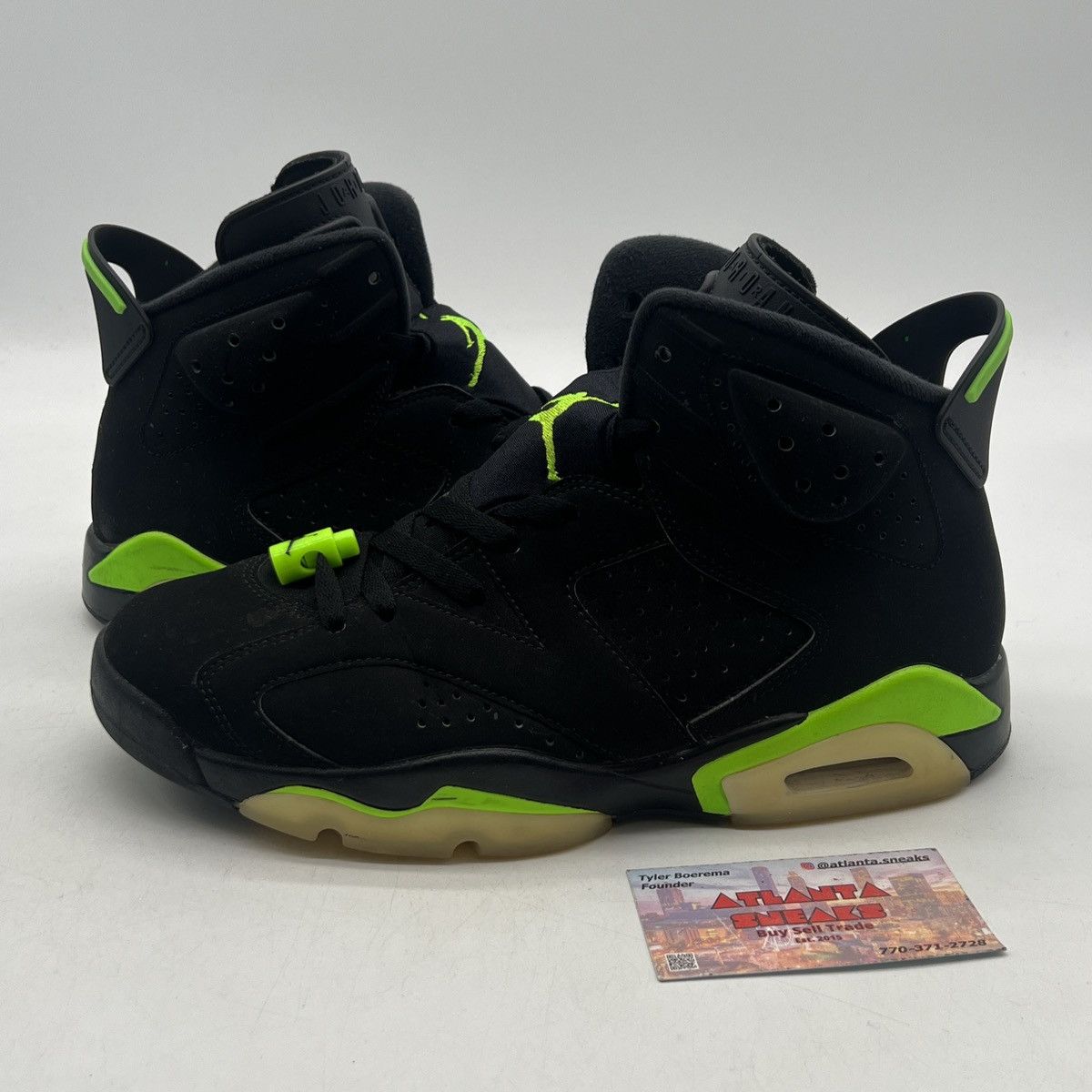Jordan Brand Air Jordan 6 electric green Size US 8.5 / EU 41-42 - 1 Thumbnail