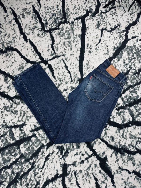 Levi's Levis 501 jeans 30 34 navy blue Size US 30 / EU 46 - 1 Thumbnail