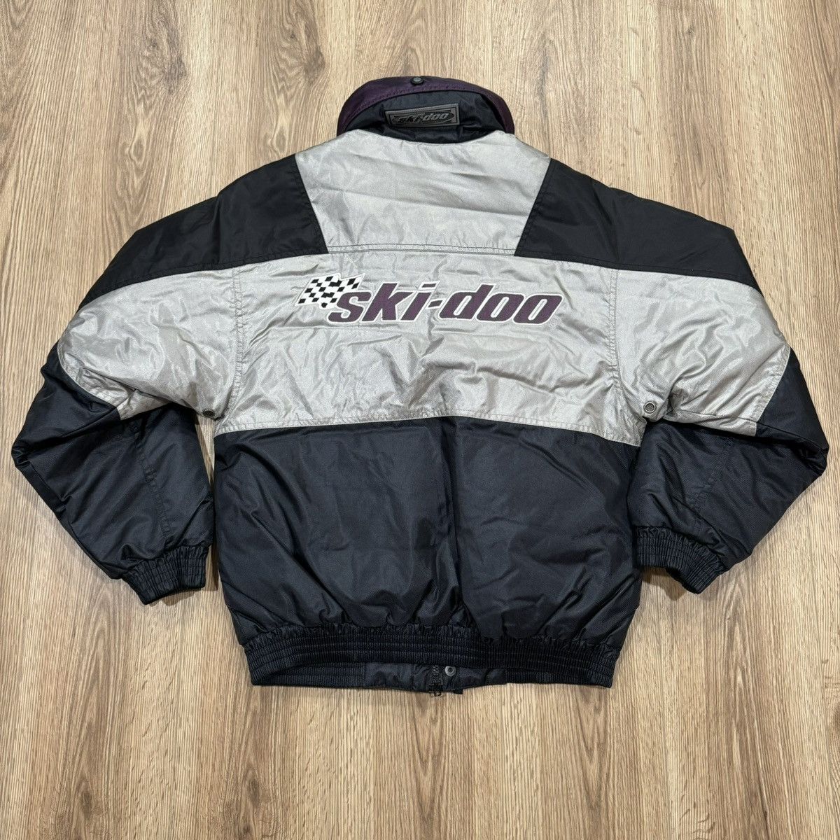 image of Ski-Doo Snowmobiling Winter Jacket in Black, Men's (Size Medium)