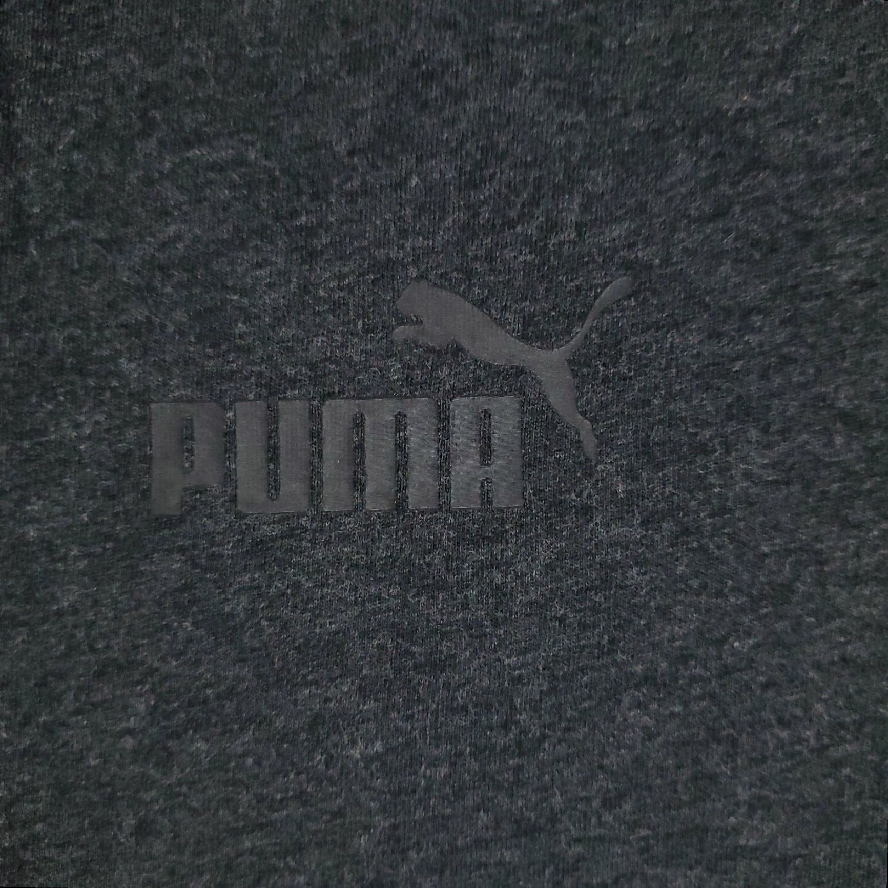 Puma PUMA T Shirt Mens L Gray Casual Short Sleeve Crew Neck Logo Cotton Blend Sport Vintage: No Size US L / EU 52-54 / 3 - 2 Thumbnail