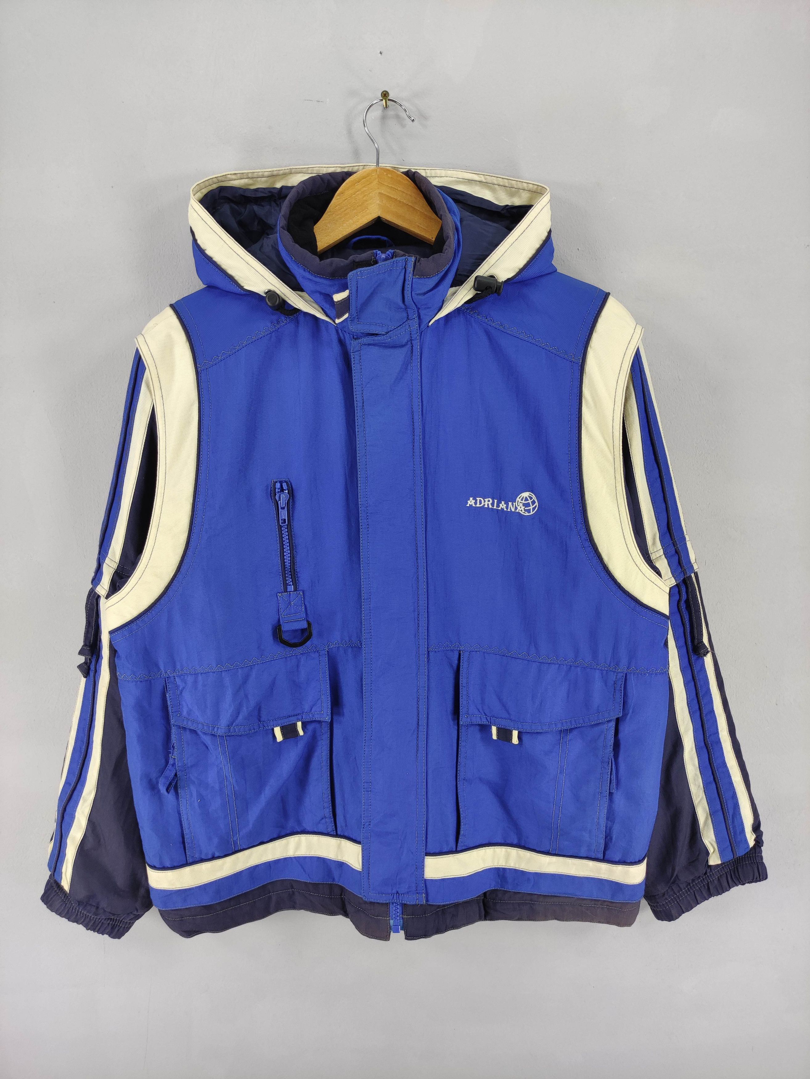 Vintage Vintage Adriana Ski Hoodie Jacket Zipper Size US M / EU 48-50 / 2 - 1 Thumbnail