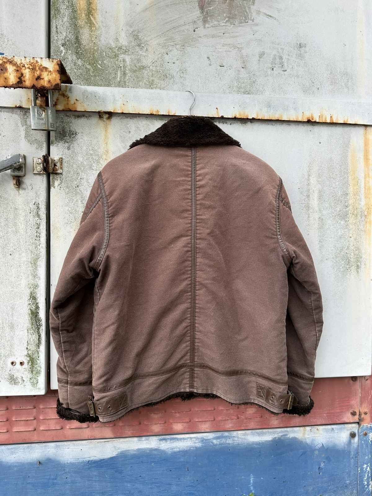 Edwin 👹Vintage Edwin Fleece Lined Brown Detroit Jacket Size US M / EU 48-50 / 2 - 9 Thumbnail