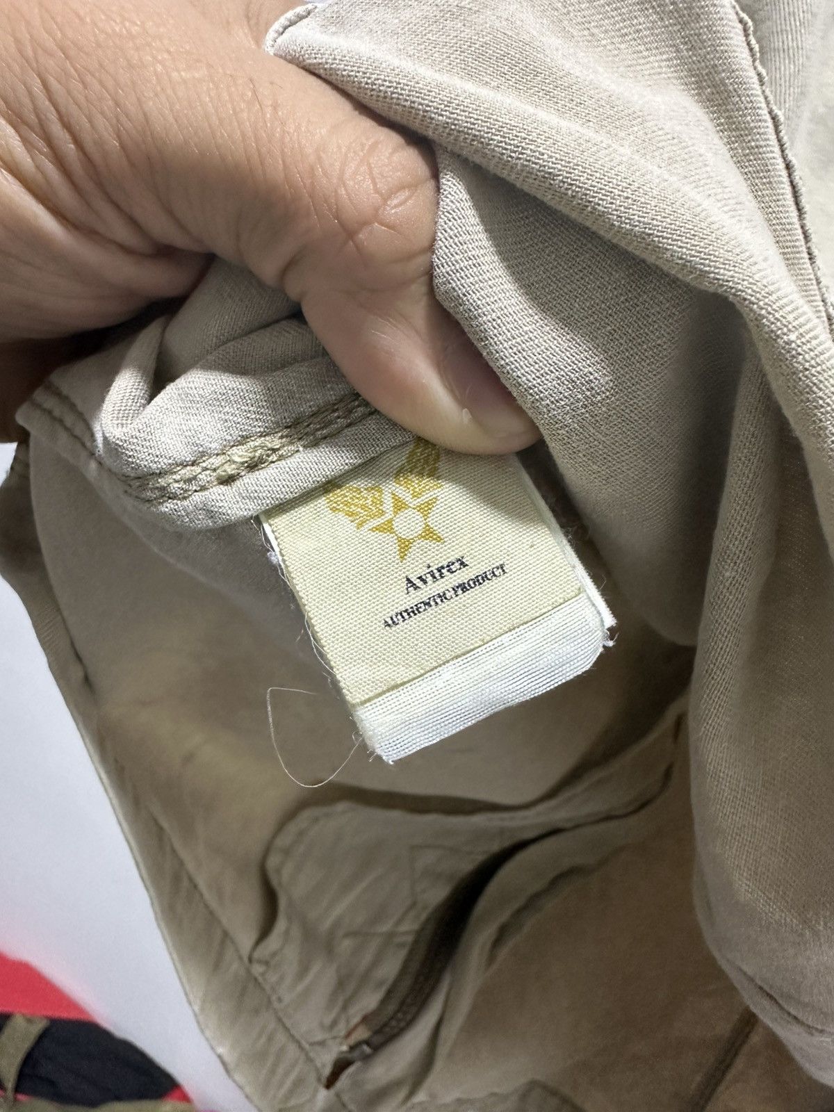 Avirex Avirex Zipper Shirt Single pocket Design Military Fashion Size US M / EU 48-50 / 2 - 6 Thumbnail