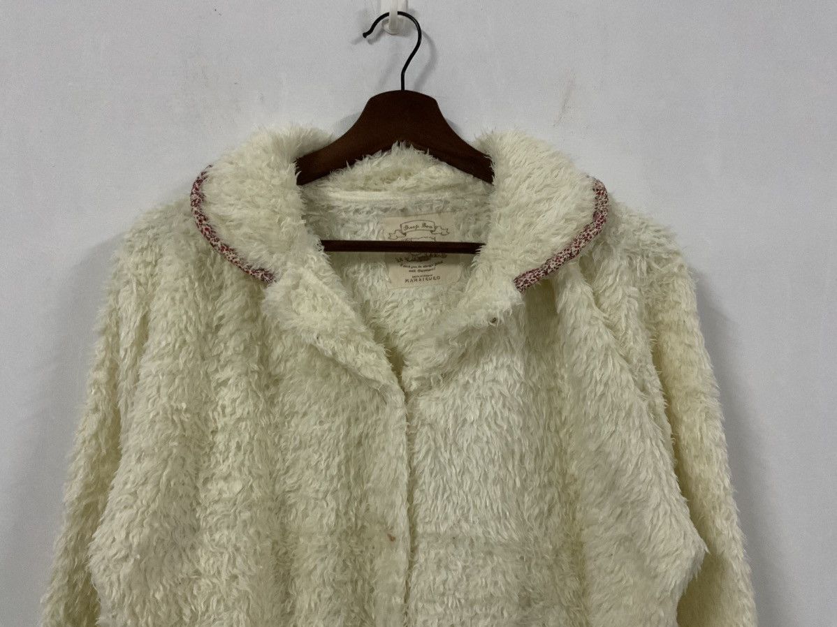Japanese Brand Mamaikuku Sheep Mohair Fur Coat Light Jacket Size US M / EU 48-50 / 2 - 4 Thumbnail
