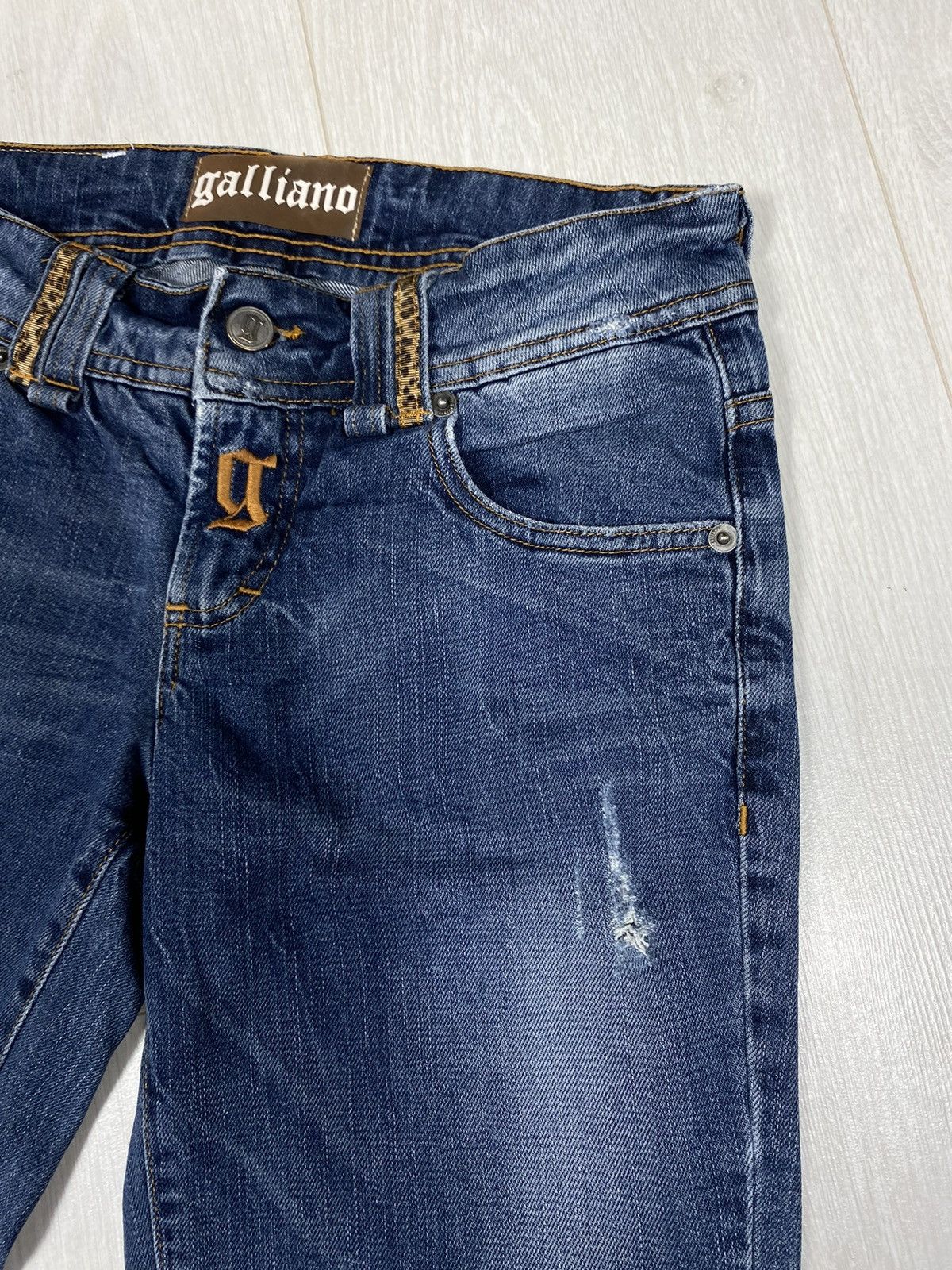 John Galliano Jeans Straight