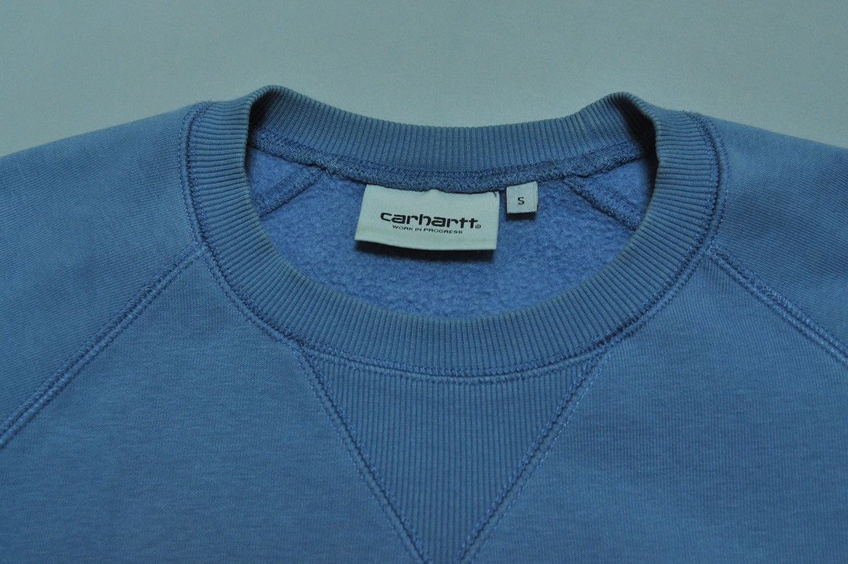 Carhartt × Carhartt Wip Carhartt WIP Chase Sweatshirt y2k blue Size US S / EU 44-46 / 1 - 7 Thumbnail