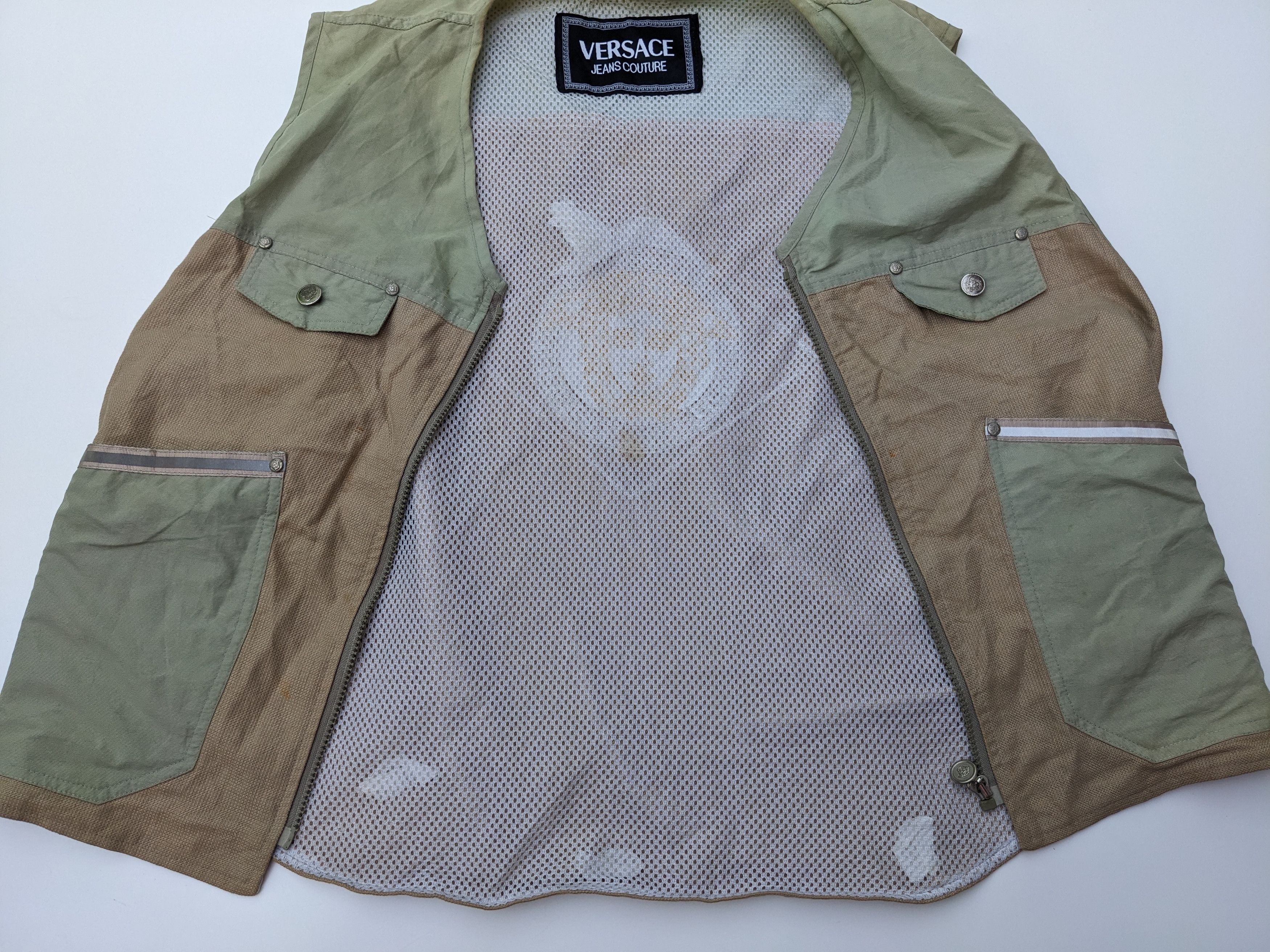 Versace Jeans Couture Vintage Versace tactical vest Size US M / EU 48-50 / 2 - 11 Thumbnail