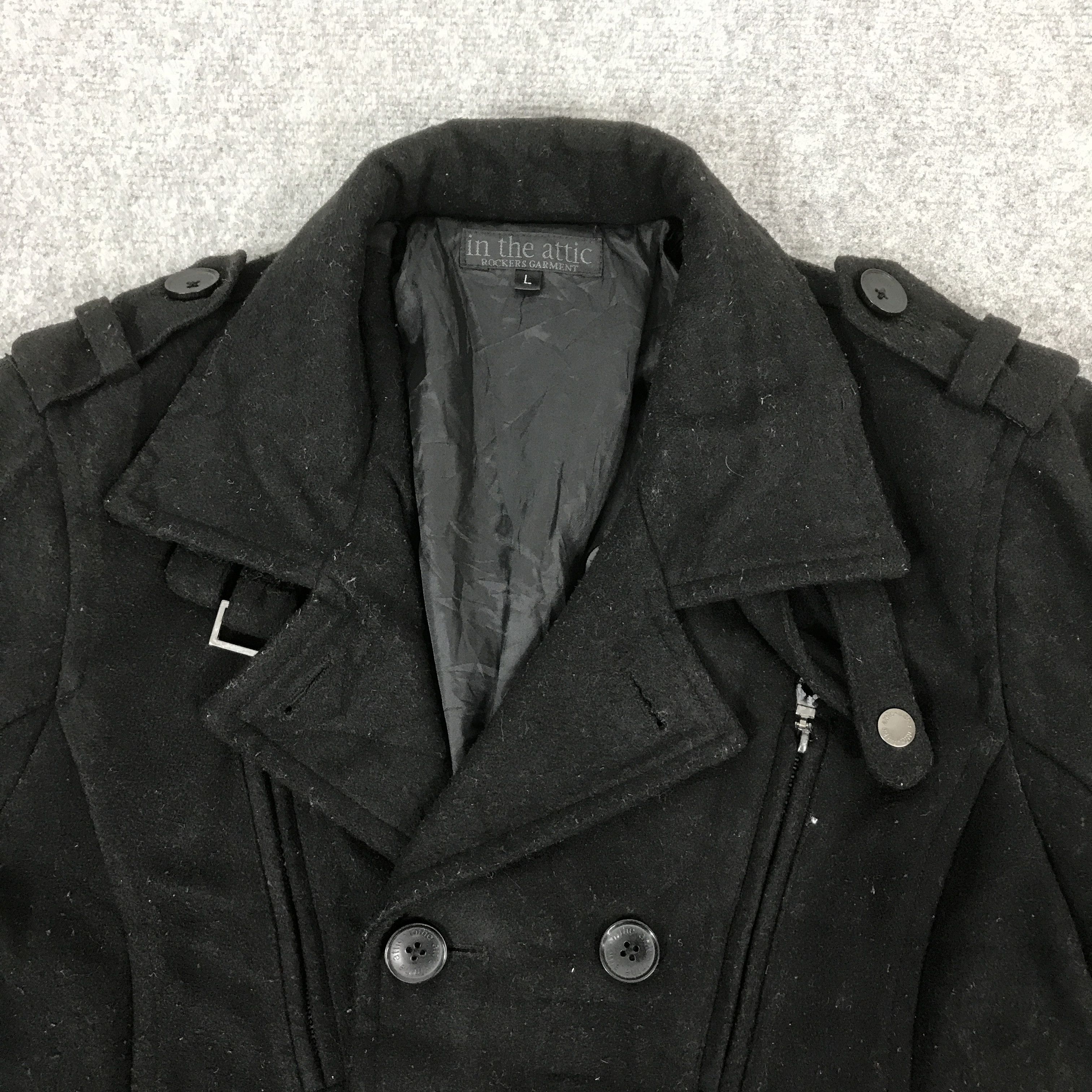 In The Attic IN THE ATTIC JAPAN WOOL BUTTON JACKET K72B1 Size US L / EU 52-54 / 3 - 8 Thumbnail